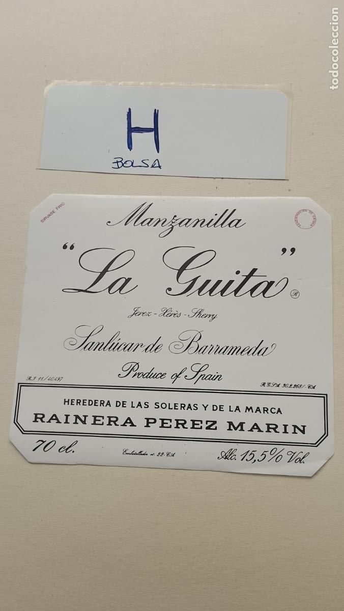 Etiquetas antiguas: HAGA SU OFERTA - ANTIGUA ETIQUETA DE VINOS DE JEREZ LICOR ETC OFERTAS POR LOTES MUCHAS EN MI PERFIL