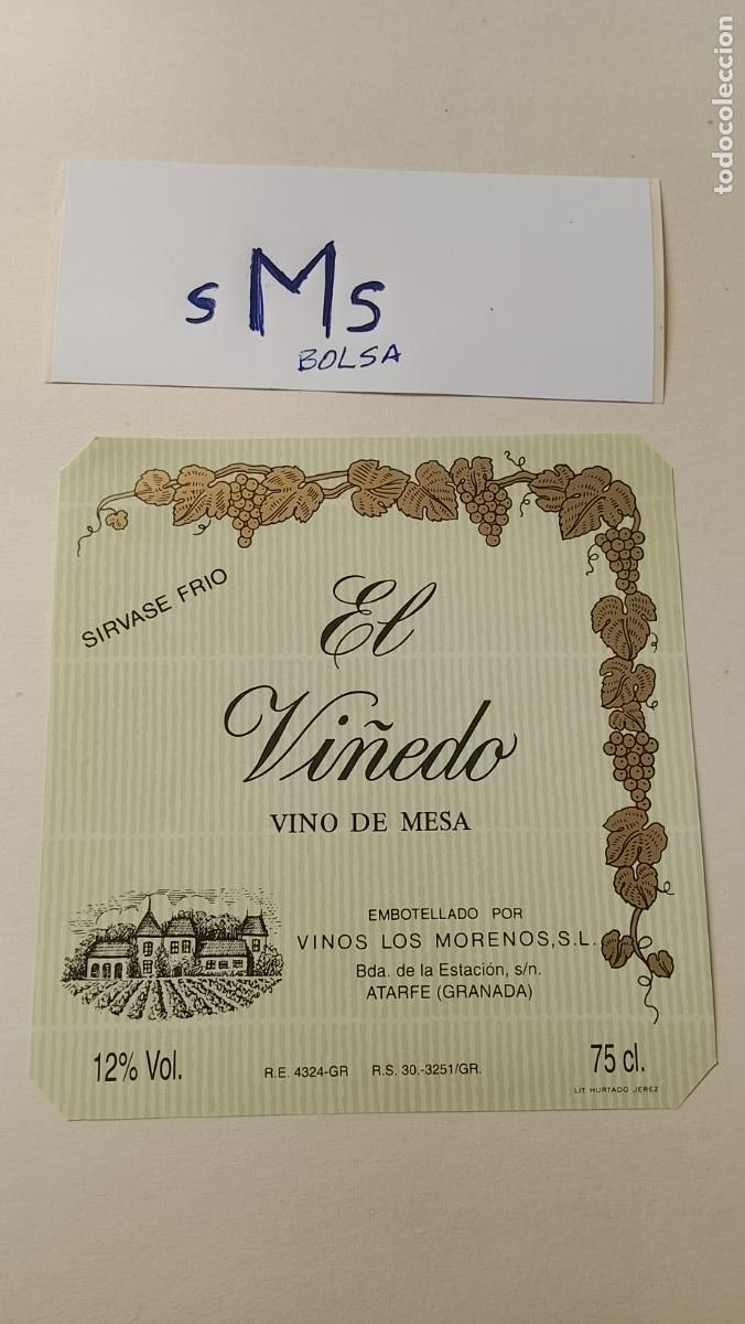 Etiquetas antiguas: HAGA SU OFERTA - ANTIGUA ETIQUETA DE VINOS DE JEREZ LICOR ETC OFERTAS POR LOTES MUCHAS EN MI PERFIL