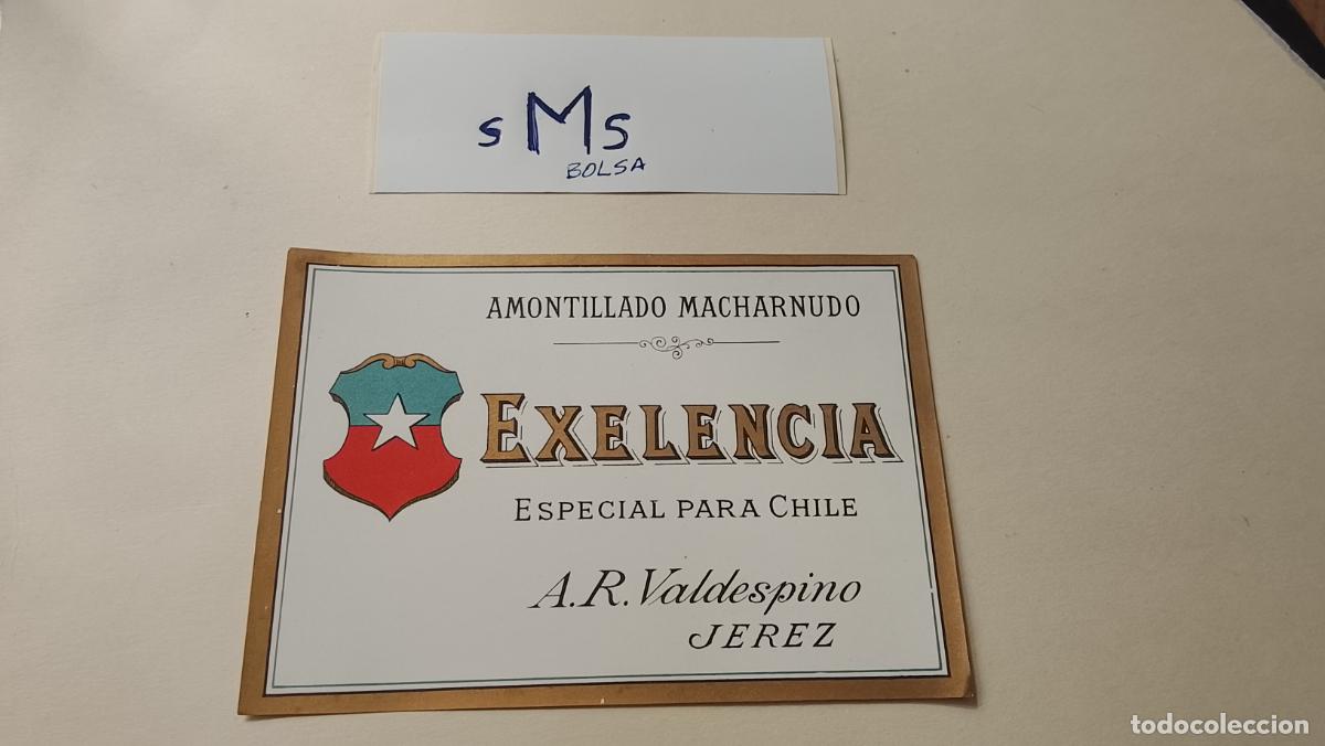 Etiquetas antiguas: HAGA SU OFERTA - ANTIGUA ETIQUETA DE VINOS DE JEREZ LICOR ETC OFERTAS POR LOTES MUCHAS EN MI PERFIL