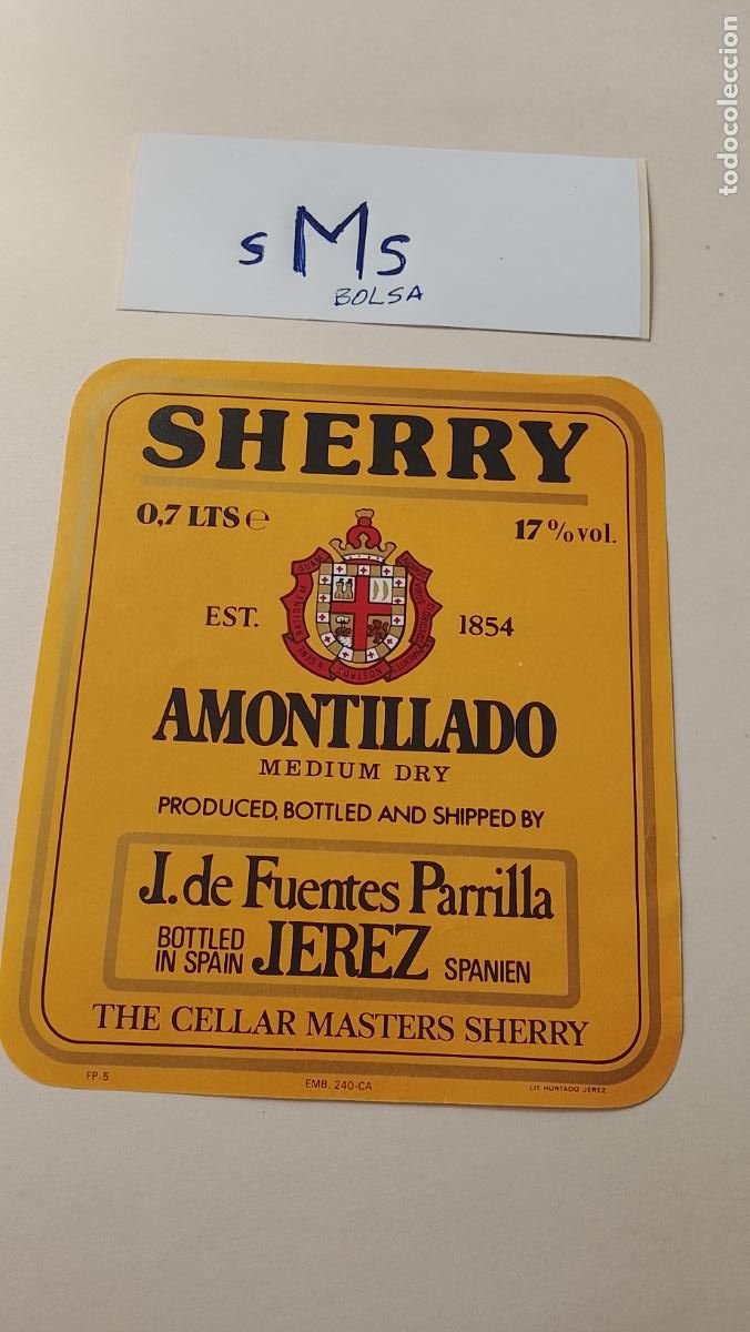 Etiquetas antiguas: HAGA SU OFERTA - ANTIGUA ETIQUETA DE VINOS DE JEREZ LICOR ETC OFERTAS POR LOTES MUCHAS EN MI PERFIL
