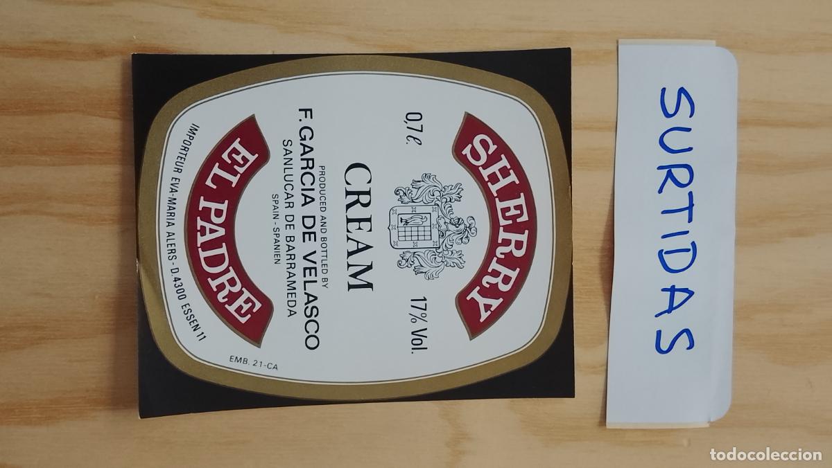 Etiquetas antigas: HAGA SU OFERTA - ANTIGUA ETIQUETA DE VINOS DE JEREZ LICOR ETC OFERTAS POR LOTES MUCHAS EN MI PERFIL