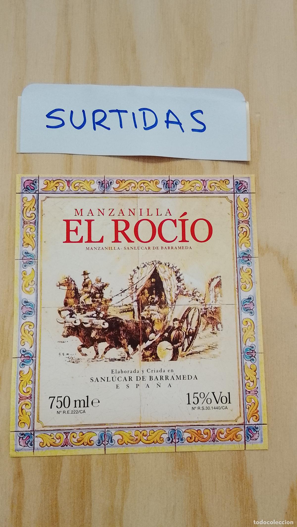 &Eacute;tiquettes anciennes: HAGA SU OFERTA - ANTIGUA ETIQUETA DE VINOS DE JEREZ LICOR ETC OFERTAS POR LOTES MUCHAS EN MI PERFIL