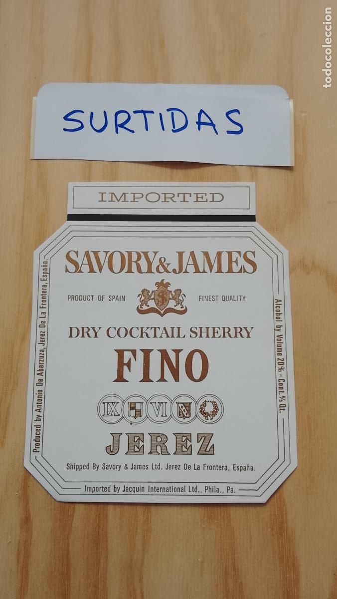 &Eacute;tiquettes anciennes: HAGA SU OFERTA - ANTIGUA ETIQUETA DE VINOS DE JEREZ LICOR ETC OFERTAS POR LOTES MUCHAS EN MI PERFIL
