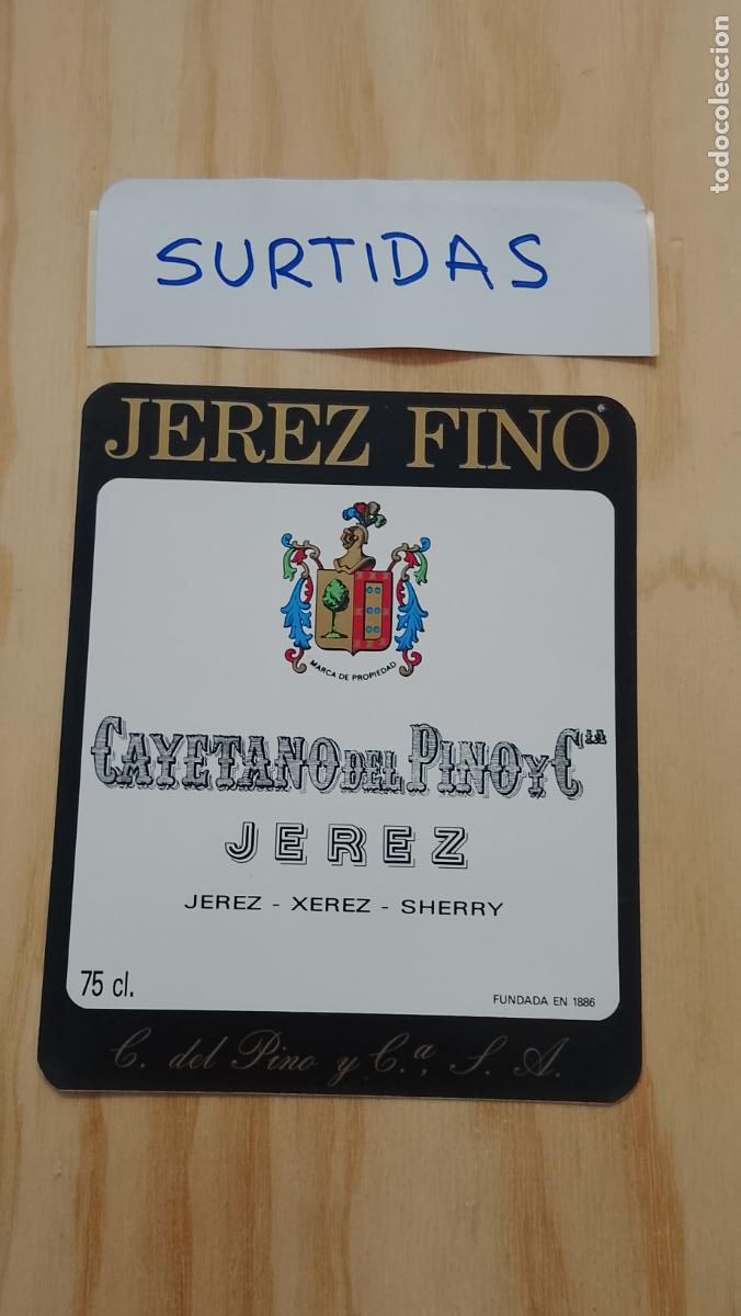 Etiquetas antiguas: HAGA SU OFERTA - ANTIGUA ETIQUETA DE VINOS DE JEREZ LICOR ETC OFERTAS POR LOTES MUCHAS EN MI PERFIL