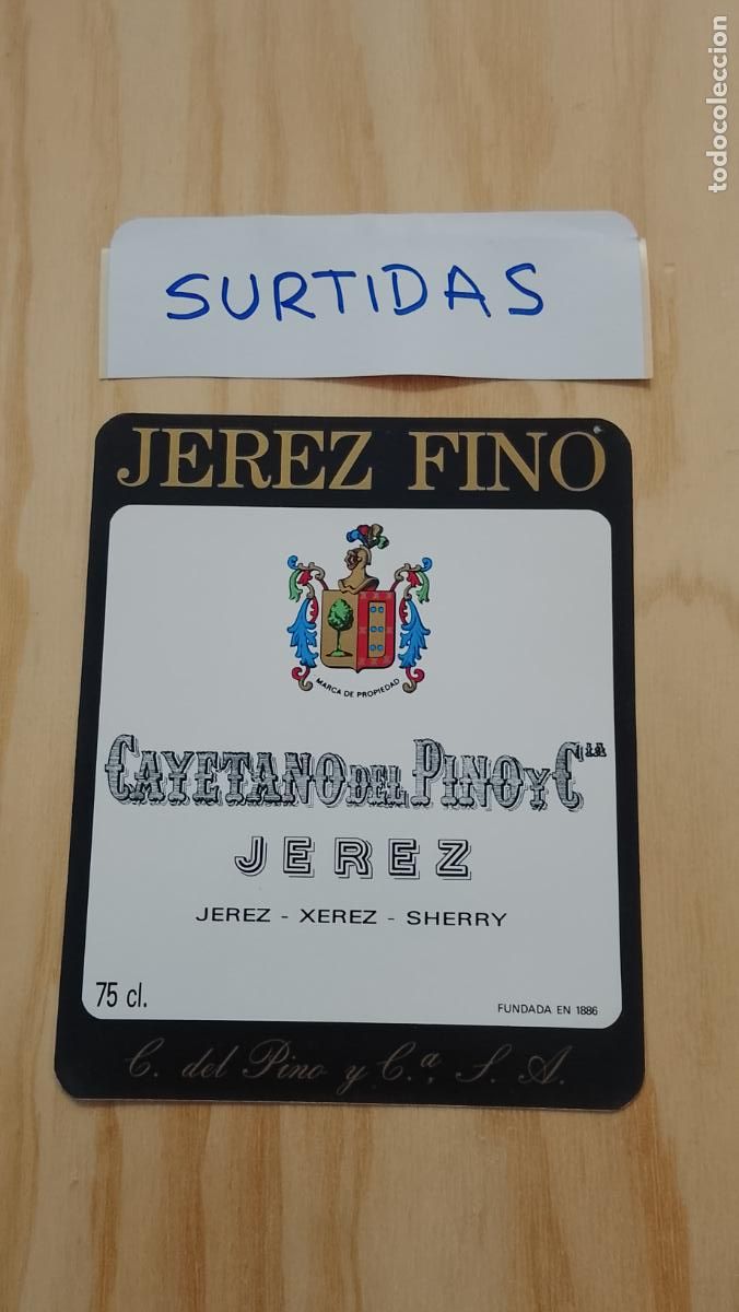 Etiquetas antiguas: HAGA SU OFERTA - ANTIGUA ETIQUETA DE VINOS DE JEREZ LICOR ETC OFERTAS POR LOTES MUCHAS EN MI PERFIL