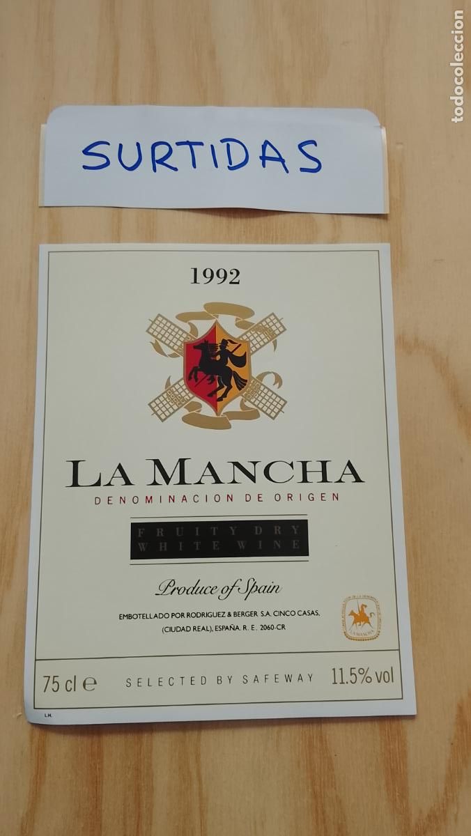Etiquetas antiguas: HAGA SU OFERTA - ANTIGUA ETIQUETA DE VINOS DE JEREZ LICOR ETC OFERTAS POR LOTES MUCHAS EN MI PERFIL