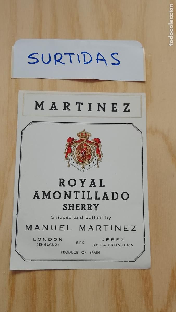 Etiquetas antiguas: HAGA SU OFERTA - ANTIGUA ETIQUETA DE VINOS DE JEREZ LICOR ETC OFERTAS POR LOTES MUCHAS EN MI PERFIL