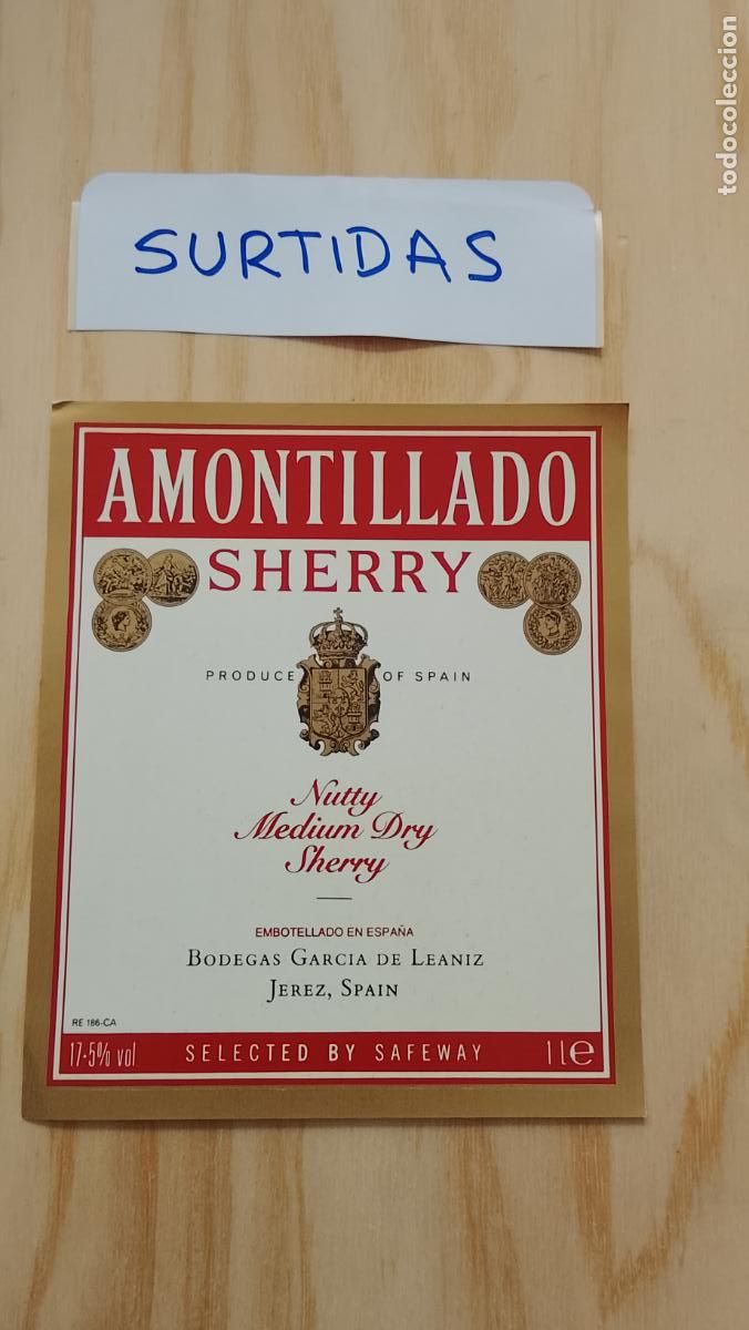 Etiquetas antiguas: HAGA SU OFERTA - ANTIGUA ETIQUETA DE VINOS DE JEREZ LICOR ETC OFERTAS POR LOTES MUCHAS EN MI PERFIL
