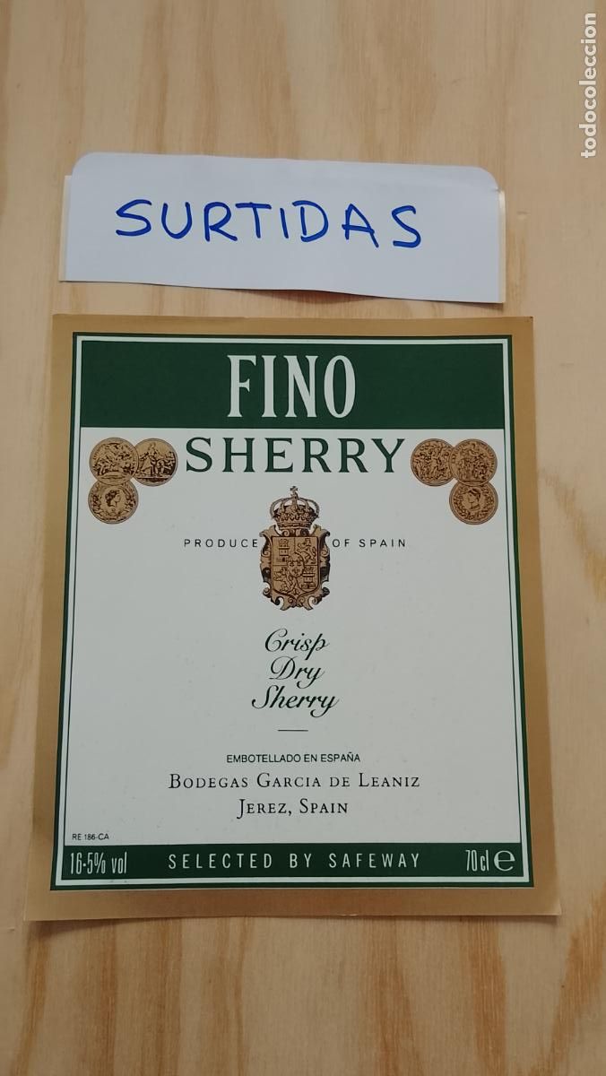 Etiquetas antiguas: HAGA SU OFERTA - ANTIGUA ETIQUETA DE VINOS DE JEREZ LICOR ETC OFERTAS POR LOTES MUCHAS EN MI PERFIL
