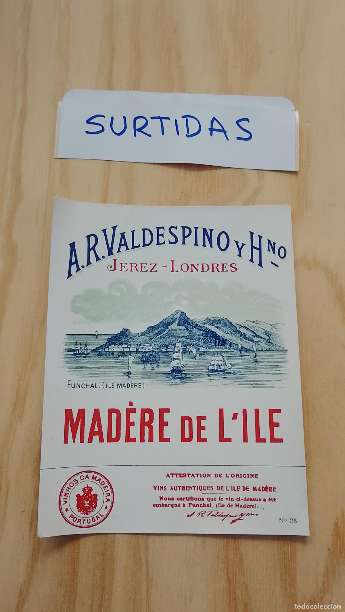 Etiquetas antiguas: HAGA SU OFERTA - ANTIGUA ETIQUETA DE VINOS DE JEREZ LICOR ETC OFERTAS POR LOTES MUCHAS EN MI PERFIL