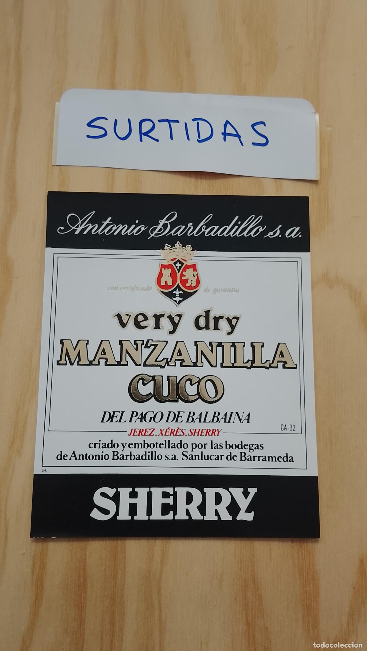 Etiquetas antiguas: HAGA SU OFERTA - ANTIGUA ETIQUETA DE VINOS DE JEREZ LICOR ETC OFERTAS POR LOTES MUCHAS EN MI PERFIL