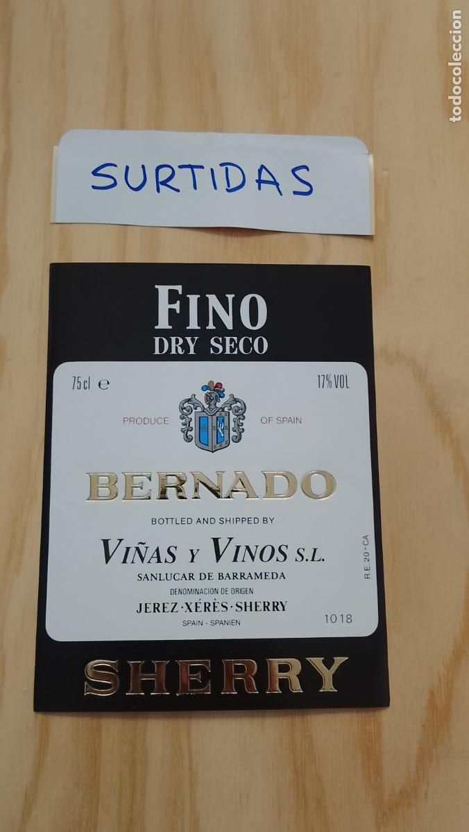 Etiquetas antiguas: HAGA SU OFERTA - ANTIGUA ETIQUETA DE VINOS DE JEREZ LICOR ETC OFERTAS POR LOTES MUCHAS EN MI PERFIL