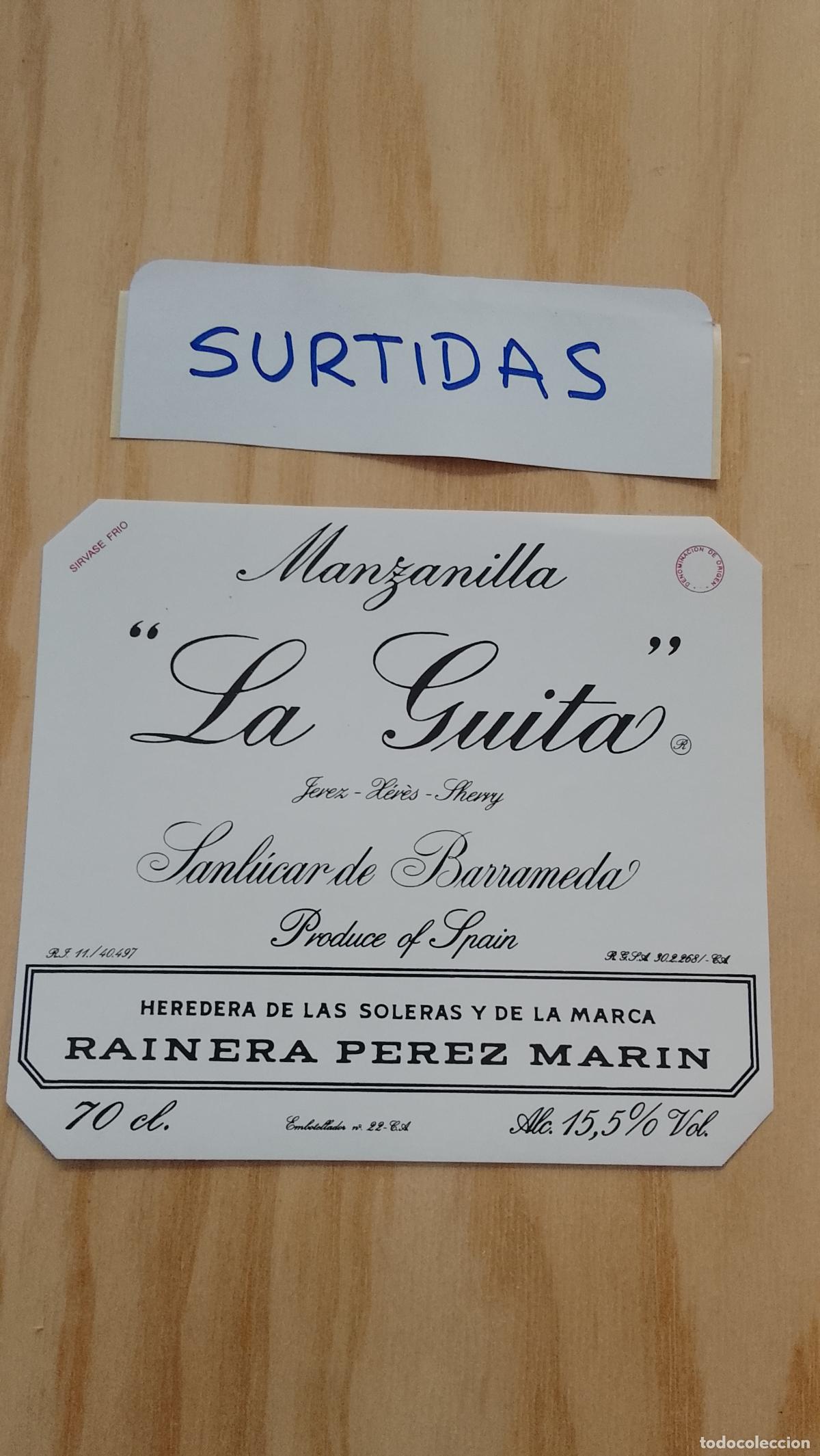 Etiquetas antiguas: HAGA SU OFERTA - ANTIGUA ETIQUETA DE VINOS DE JEREZ LICOR ETC OFERTAS POR LOTES MUCHAS EN MI PERFIL
