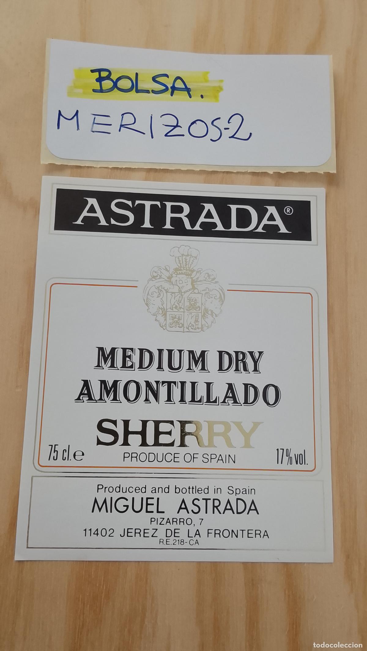 Etiquetas antigas: HAGA SU OFERTA - ANTIGUA ETIQUETA DE VINOS DE JEREZ LICOR ETC OFERTAS POR LOTES MUCHAS EN MI PERFIL
