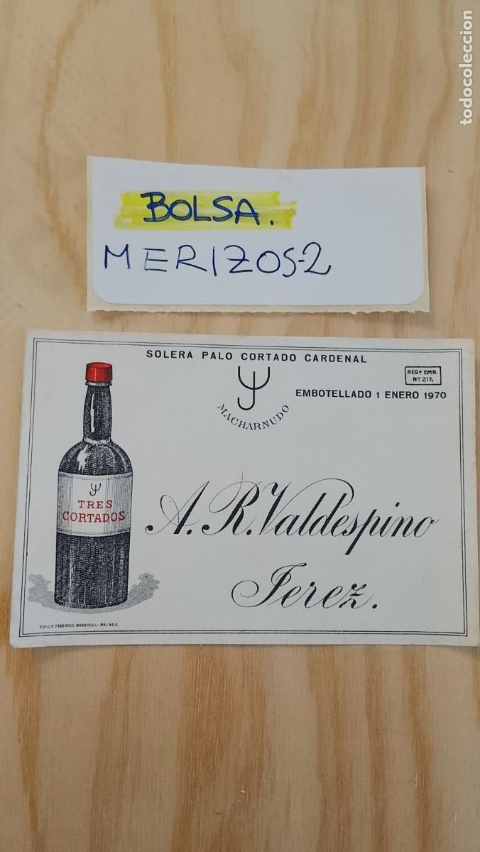 Etiquetas antiguas: HAGA SU OFERTA - ANTIGUA ETIQUETA DE VINOS DE JEREZ LICOR ETC OFERTAS POR LOTES MUCHAS EN MI PERFIL