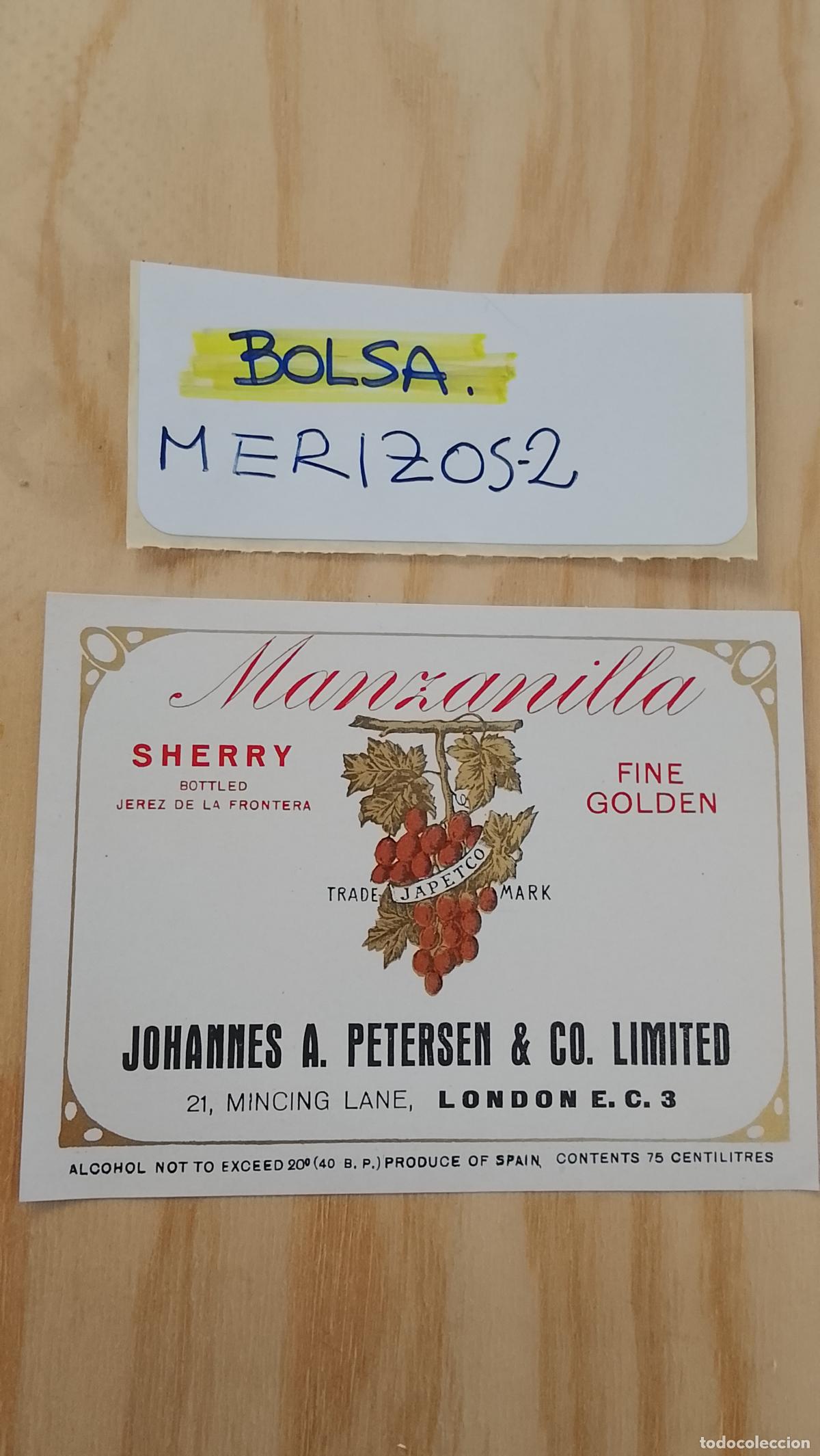 Etiquetas antiguas: HAGA SU OFERTA - ANTIGUA ETIQUETA DE VINOS DE JEREZ LICOR ETC OFERTAS POR LOTES MUCHAS EN MI PERFIL