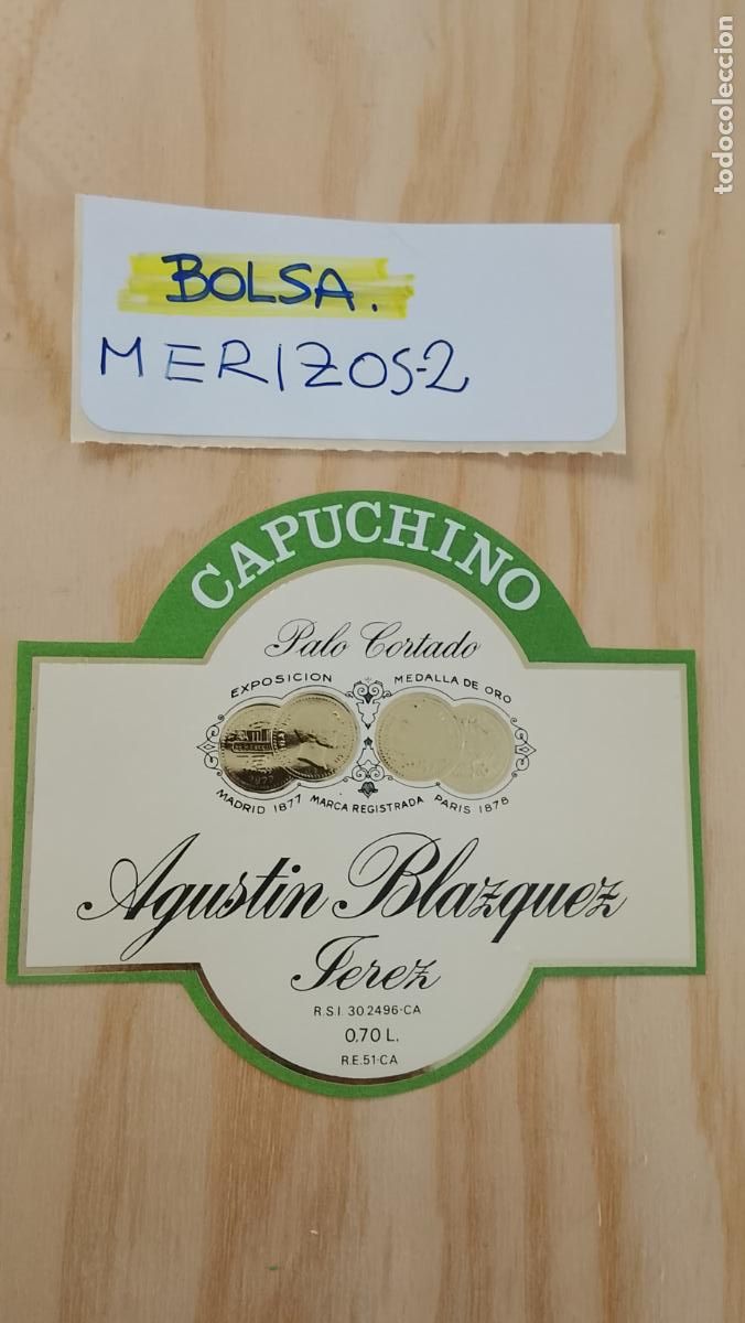Old Labels: HAGA SU OFERTA - ANTIGUA ETIQUETA DE VINOS DE JEREZ LICOR ETC OFERTAS POR LOTES MUCHAS EN MI PERFIL