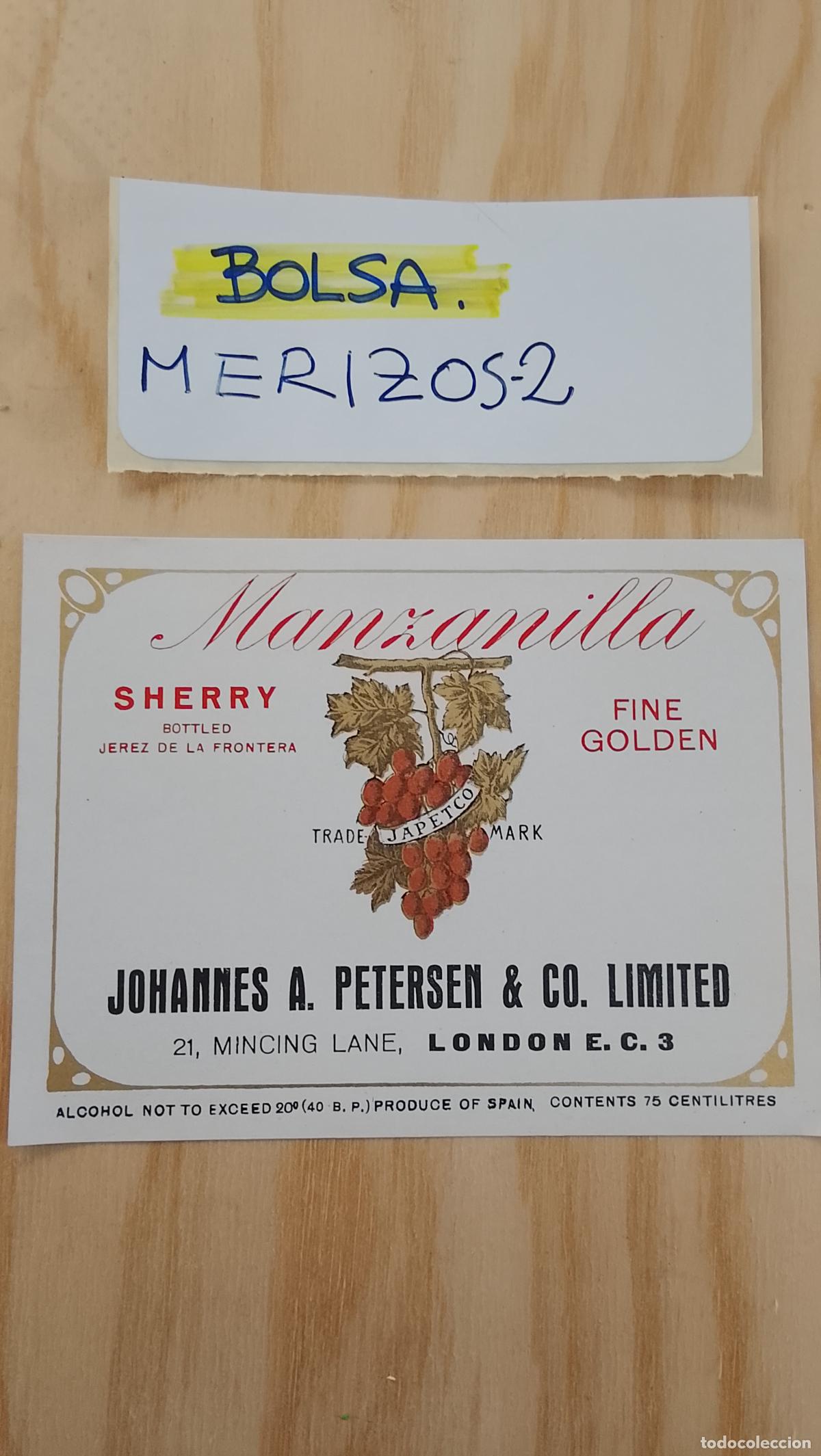 Old Labels: HAGA SU OFERTA - ANTIGUA ETIQUETA DE VINOS DE JEREZ LICOR ETC OFERTAS POR LOTES MUCHAS EN MI PERFIL