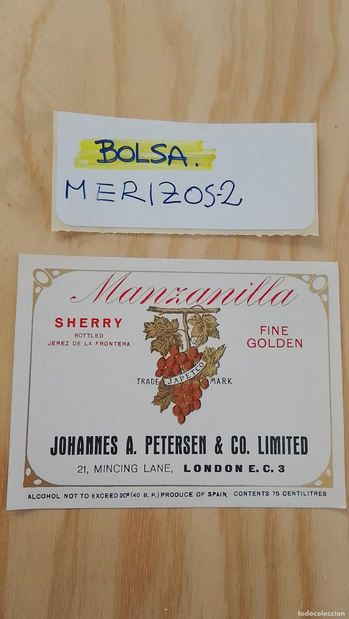 Old Labels: HAGA SU OFERTA - ANTIGUA ETIQUETA DE VINOS DE JEREZ LICOR ETC OFERTAS POR LOTES MUCHAS EN MI PERFIL
