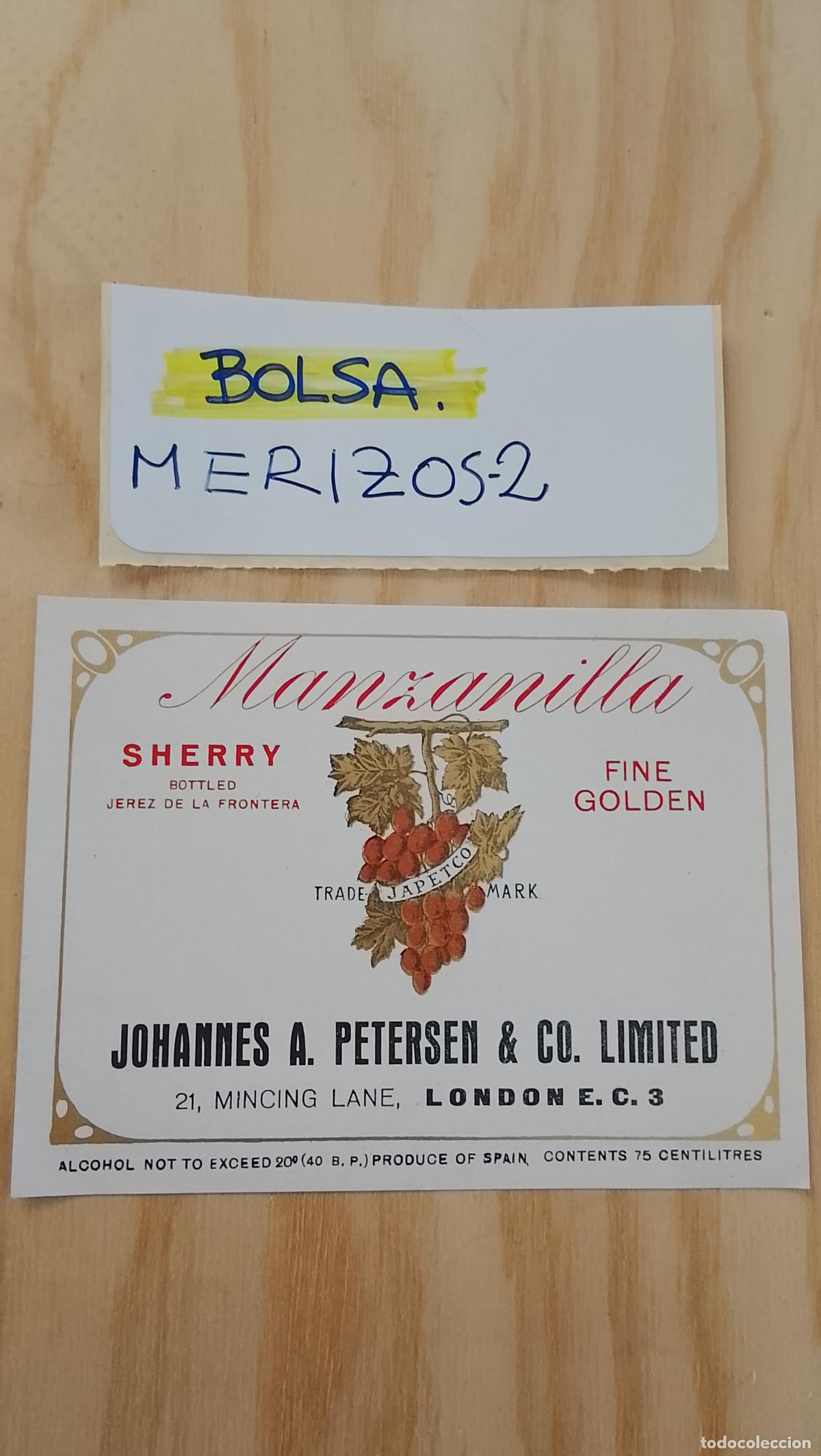 Old Labels: HAGA SU OFERTA - ANTIGUA ETIQUETA DE VINOS DE JEREZ LICOR ETC OFERTAS POR LOTES MUCHAS EN MI PERFIL