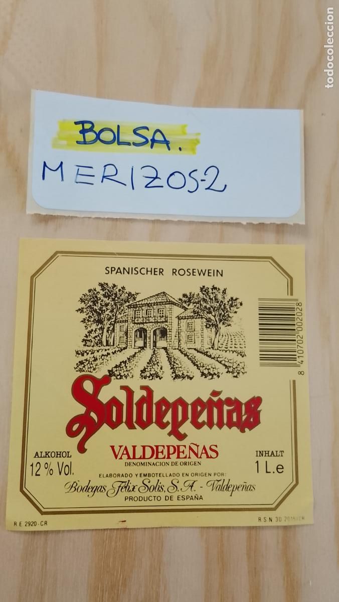 Old Labels: HAGA SU OFERTA - ANTIGUA ETIQUETA DE VINOS DE JEREZ LICOR ETC OFERTAS POR LOTES MUCHAS EN MI PERFIL