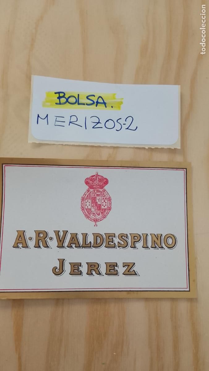 Etiquetas antiguas: HAGA SU OFERTA - ANTIGUA ETIQUETA DE VINOS DE JEREZ LICOR ETC OFERTAS POR LOTES MUCHAS EN MI PERFIL
