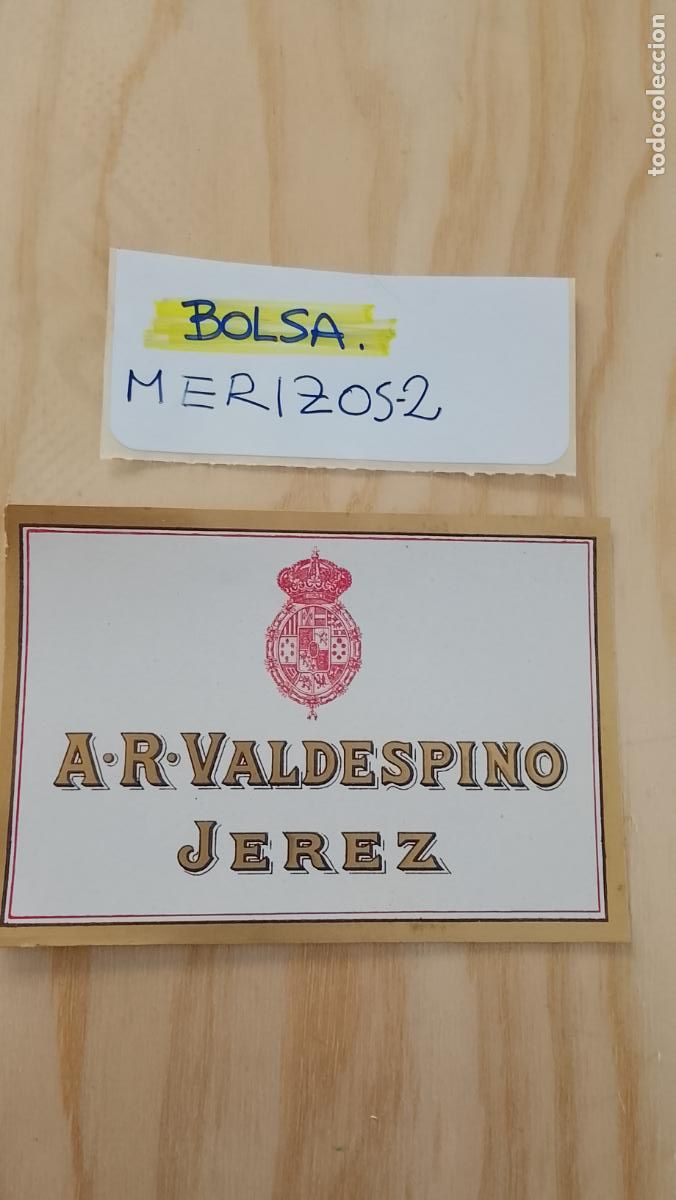 Etiquetas antiguas: HAGA SU OFERTA - ANTIGUA ETIQUETA DE VINOS DE JEREZ LICOR ETC OFERTAS POR LOTES MUCHAS EN MI PERFIL
