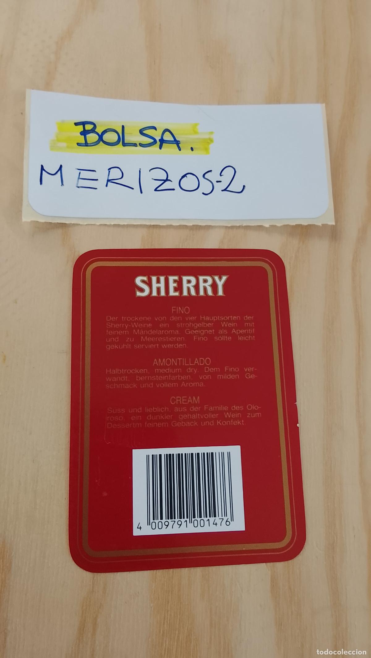 Etiquetas antiguas: HAGA SU OFERTA - ANTIGUA ETIQUETA DE VINOS DE JEREZ LICOR ETC OFERTAS POR LOTES MUCHAS EN MI PERFIL
