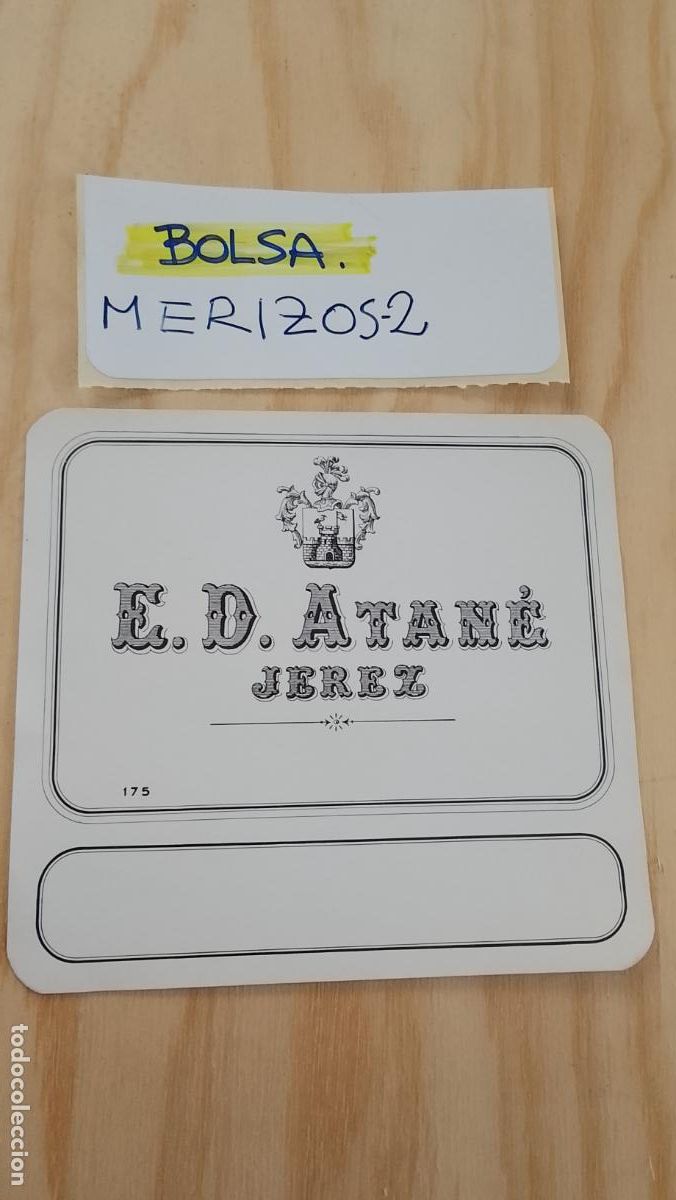 Old Labels: HAGA SU OFERTA - ANTIGUA ETIQUETA DE VINOS DE JEREZ LICOR ETC OFERTAS POR LOTES MUCHAS EN MI PERFIL