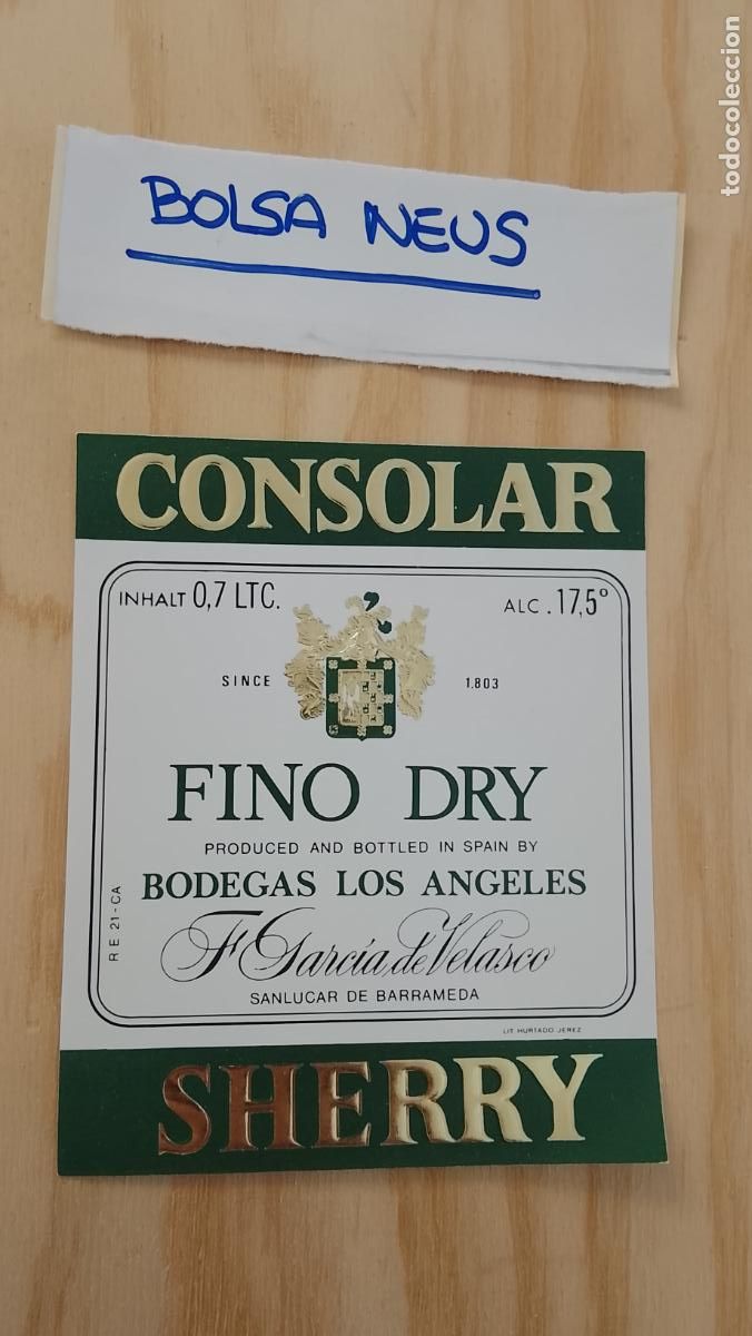 Old Labels: HAGA SU OFERTA - ANTIGUA ETIQUETA DE VINOS DE JEREZ LICOR ETC OFERTAS POR LOTES MUCHAS EN MI PERFIL