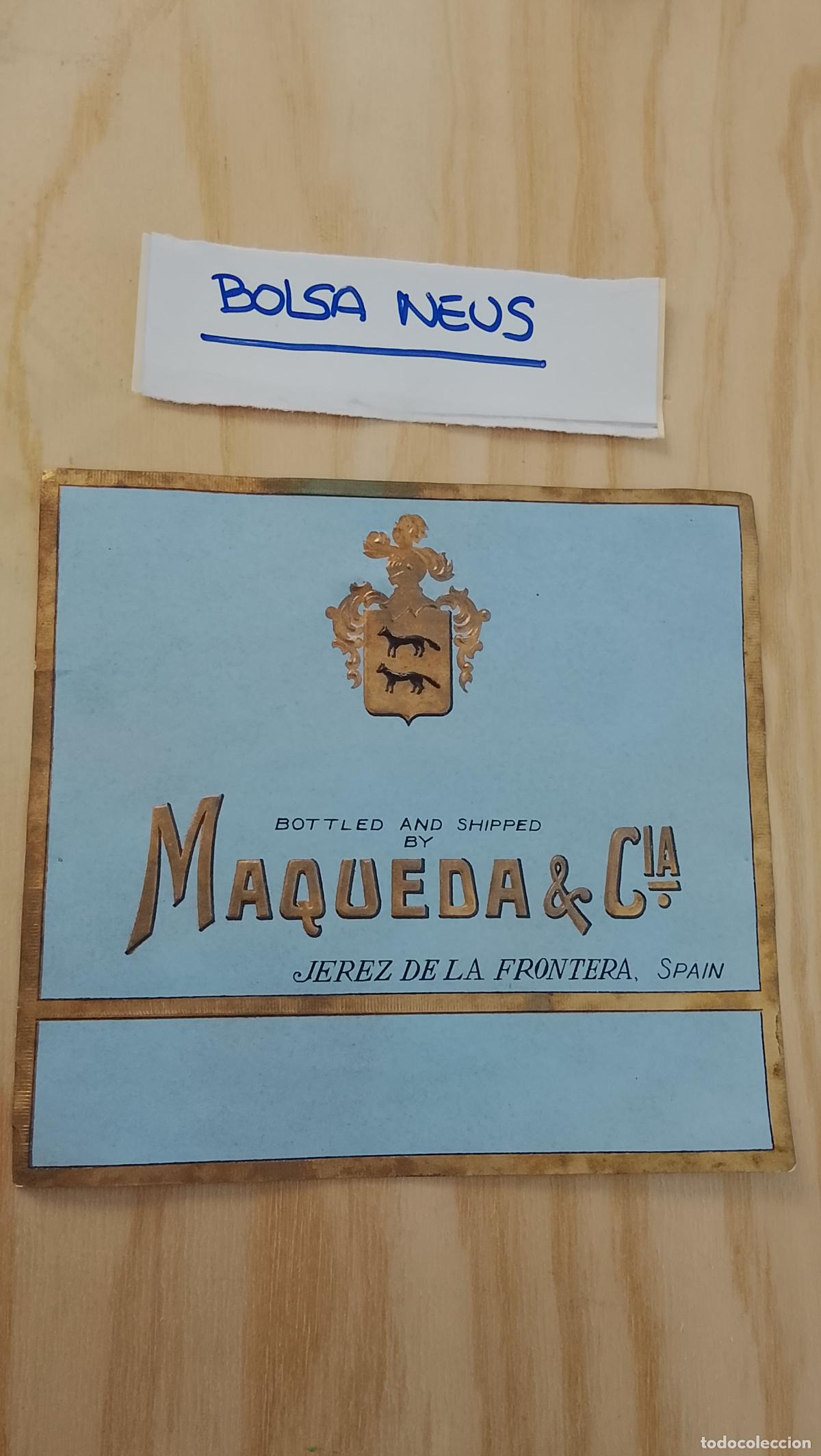 Etiquetas antiguas: HAGA SU OFERTA - ANTIGUA ETIQUETA DE VINOS DE JEREZ LICOR ETC OFERTAS POR LOTES MUCHAS EN MI PERFIL