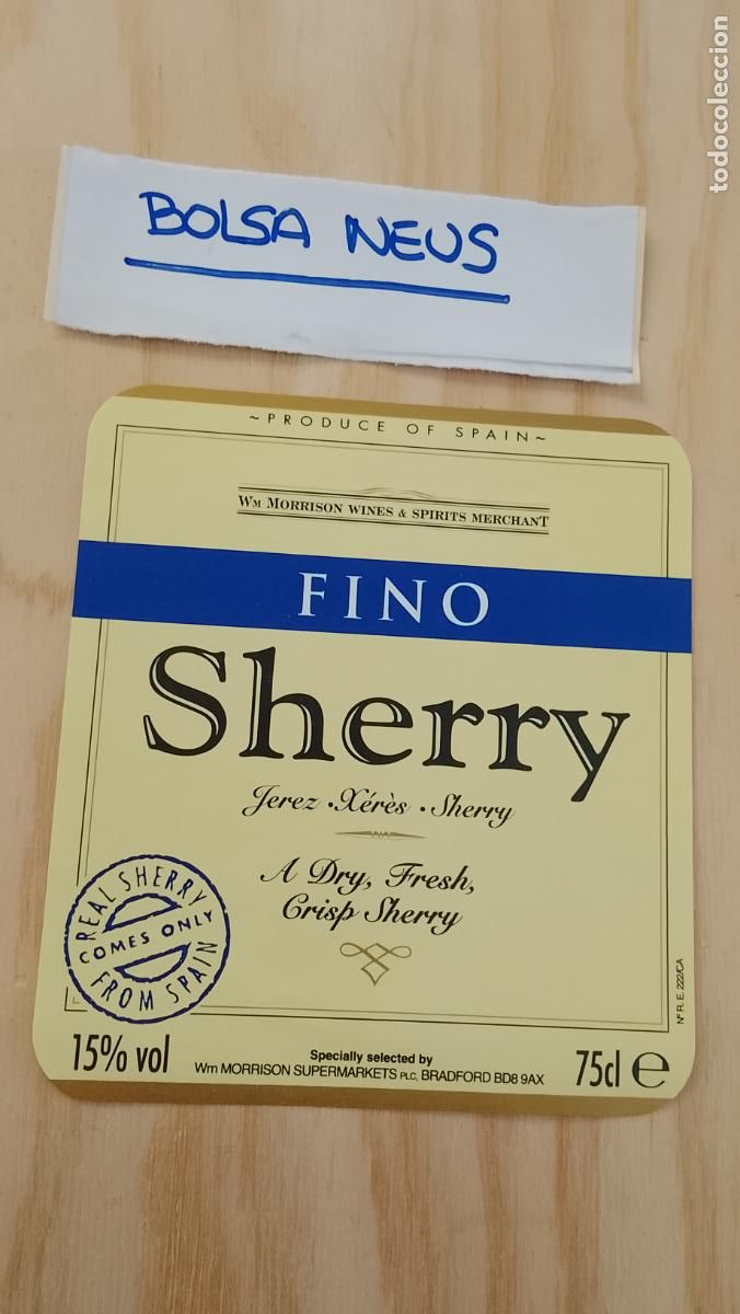 Etiquetas antiguas: HAGA SU OFERTA - ANTIGUA ETIQUETA DE VINOS DE JEREZ LICOR ETC OFERTAS POR LOTES MUCHAS EN MI PERFIL