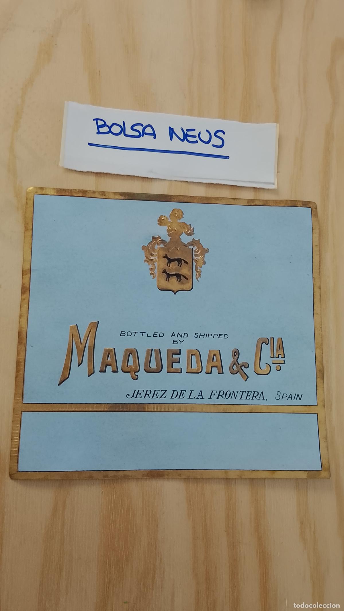Etiquetas antiguas: HAGA SU OFERTA - ANTIGUA ETIQUETA DE VINOS DE JEREZ LICOR ETC OFERTAS POR LOTES MUCHAS EN MI PERFIL