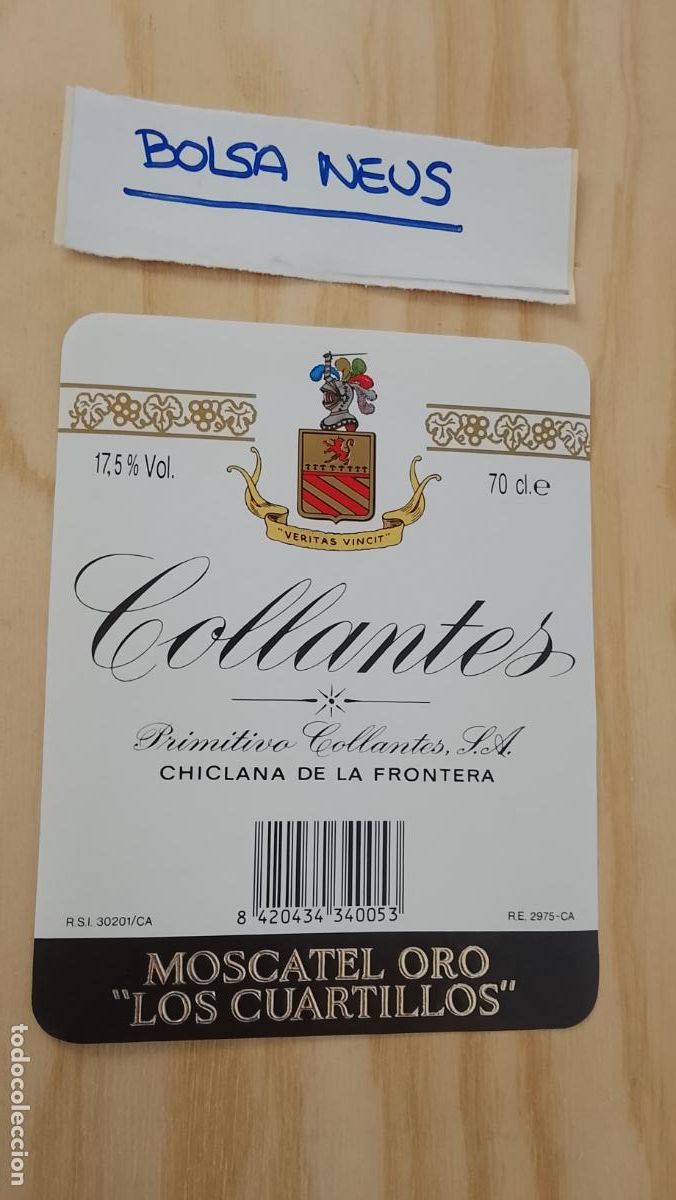 Etiquetas antiguas: HAGA SU OFERTA - ANTIGUA ETIQUETA DE VINOS DE JEREZ LICOR ETC OFERTAS POR LOTES MUCHAS EN MI PERFIL