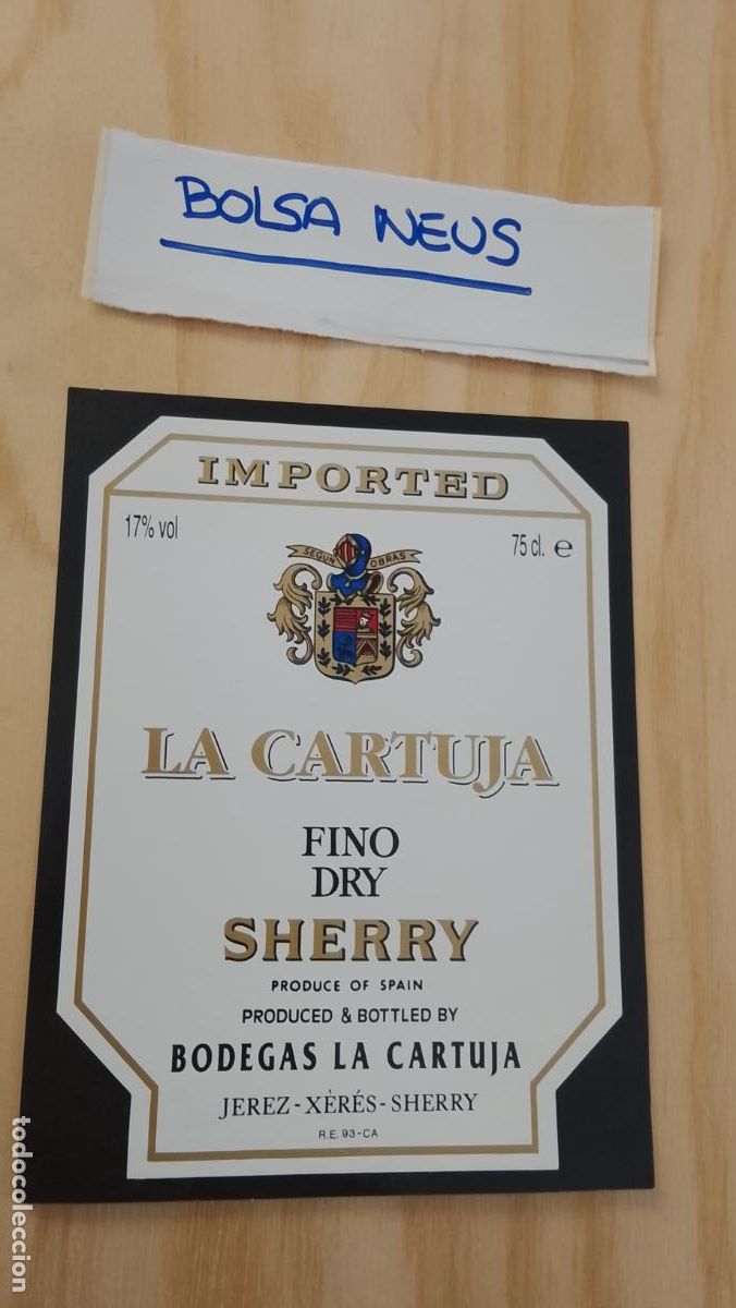 Etiquetas antiguas: HAGA SU OFERTA - ANTIGUA ETIQUETA DE VINOS DE JEREZ LICOR ETC OFERTAS POR LOTES MUCHAS EN MI PERFIL