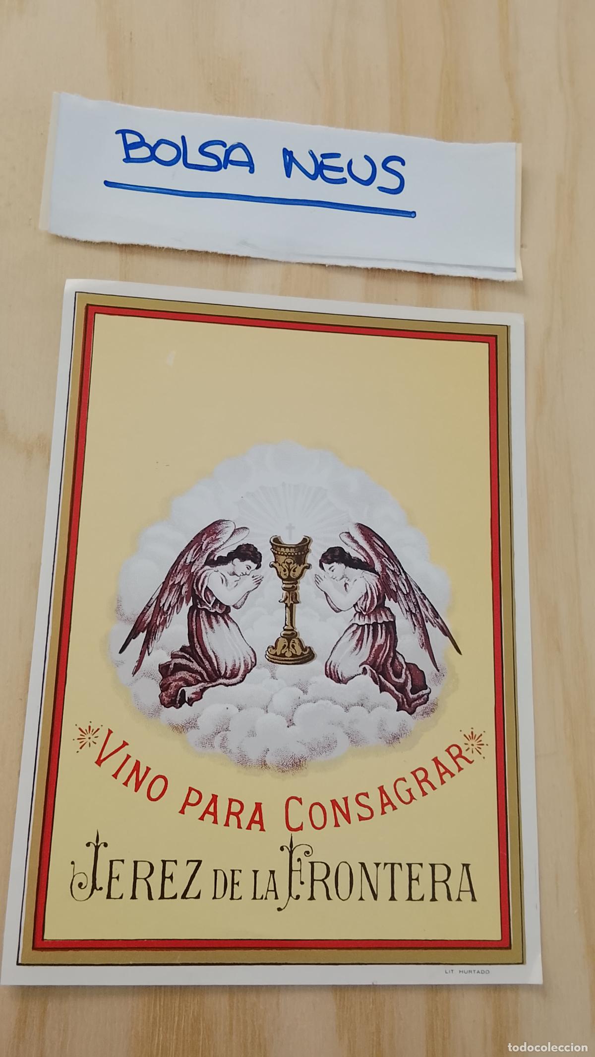 Etiquetas antiguas: HAGA SU OFERTA - ANTIGUA ETIQUETA DE VINOS DE JEREZ LICOR ETC OFERTAS POR LOTES MUCHAS EN MI PERFIL