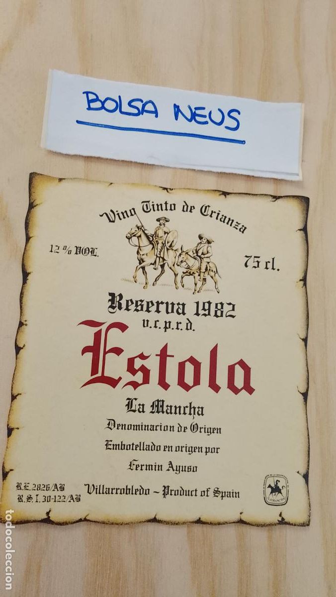 Etiquetas antiguas: HAGA SU OFERTA - ANTIGUA ETIQUETA DE VINOS DE JEREZ LICOR ETC OFERTAS POR LOTES MUCHAS EN MI PERFIL
