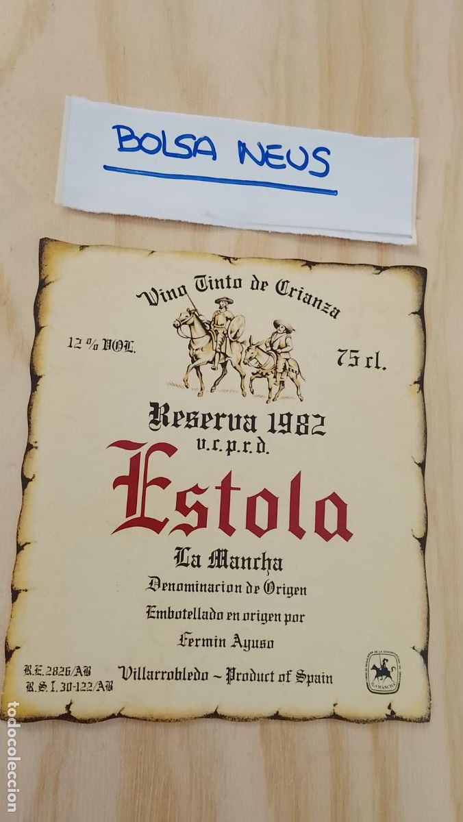 Etichette antiche: HAGA SU OFERTA - ANTIGUA ETIQUETA DE VINOS DE JEREZ LICOR ETC OFERTAS POR LOTES MUCHAS EN MI PERFIL