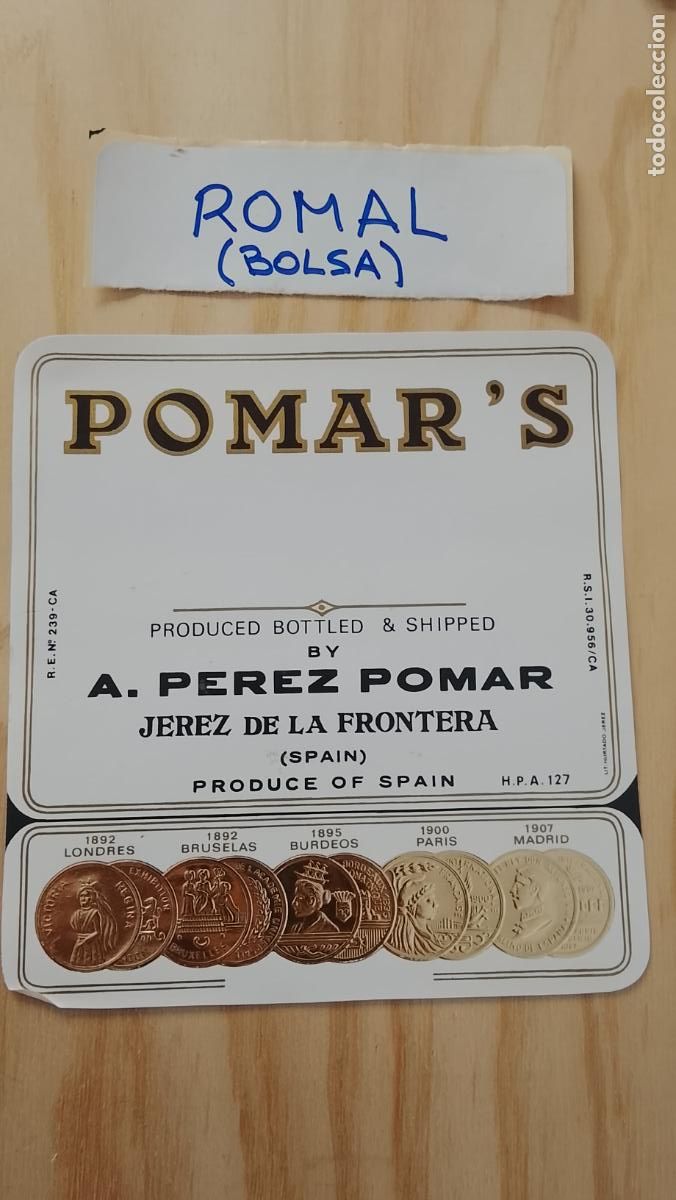 Etiquetas antiguas: HAGA SU OFERTA - ANTIGUA ETIQUETA DE VINOS DE JEREZ LICOR ETC OFERTAS POR LOTES MUCHAS EN MI PERFIL