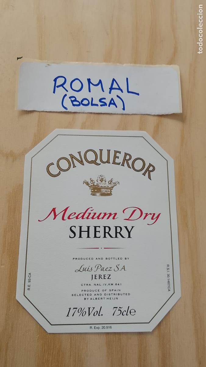 Etiquetas antiguas: HAGA SU OFERTA - ANTIGUA ETIQUETA DE VINOS DE JEREZ LICOR ETC OFERTAS POR LOTES MUCHAS EN MI PERFIL