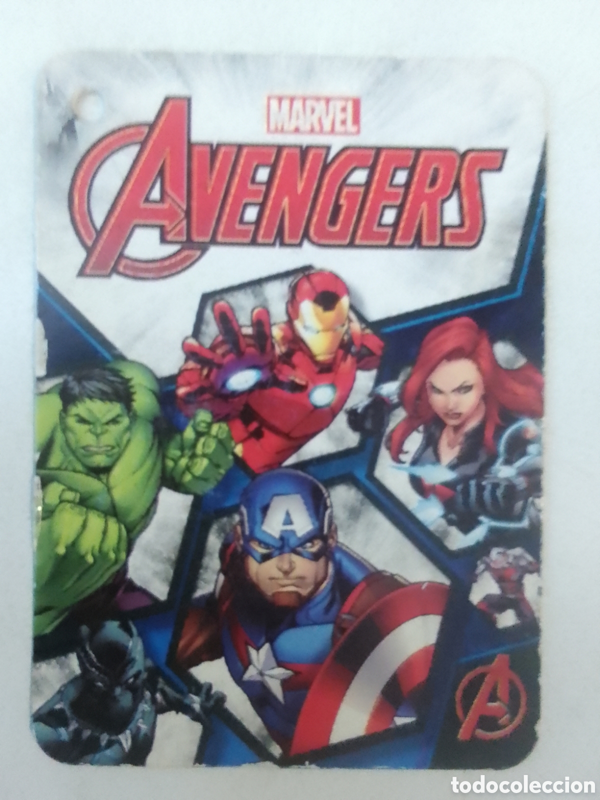 Etiquetas antiguas: Etiqueta MARVEL AVENGERS.