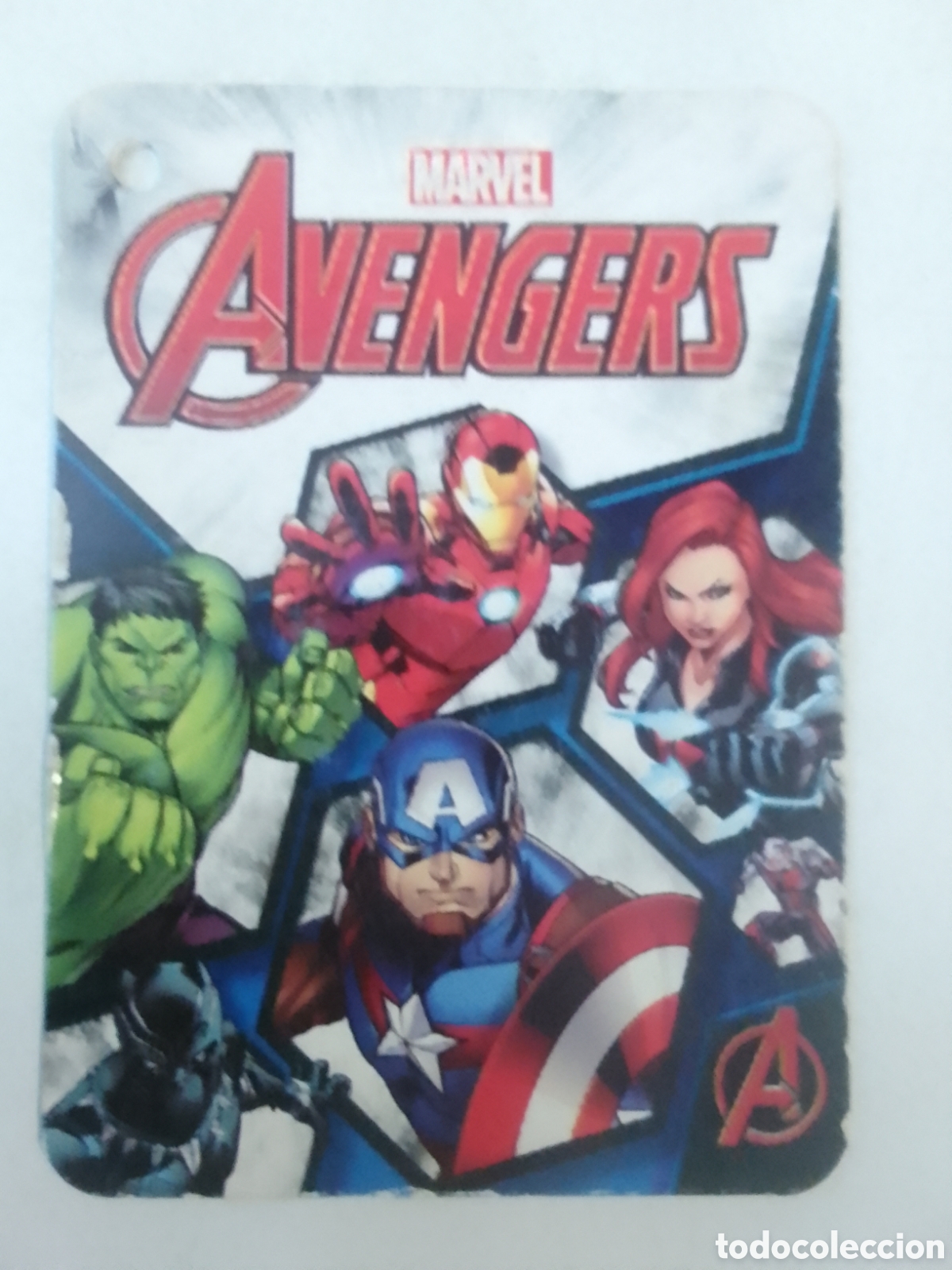 Etiquetas antiguas: Etiqueta MARVEL AVENGERS.