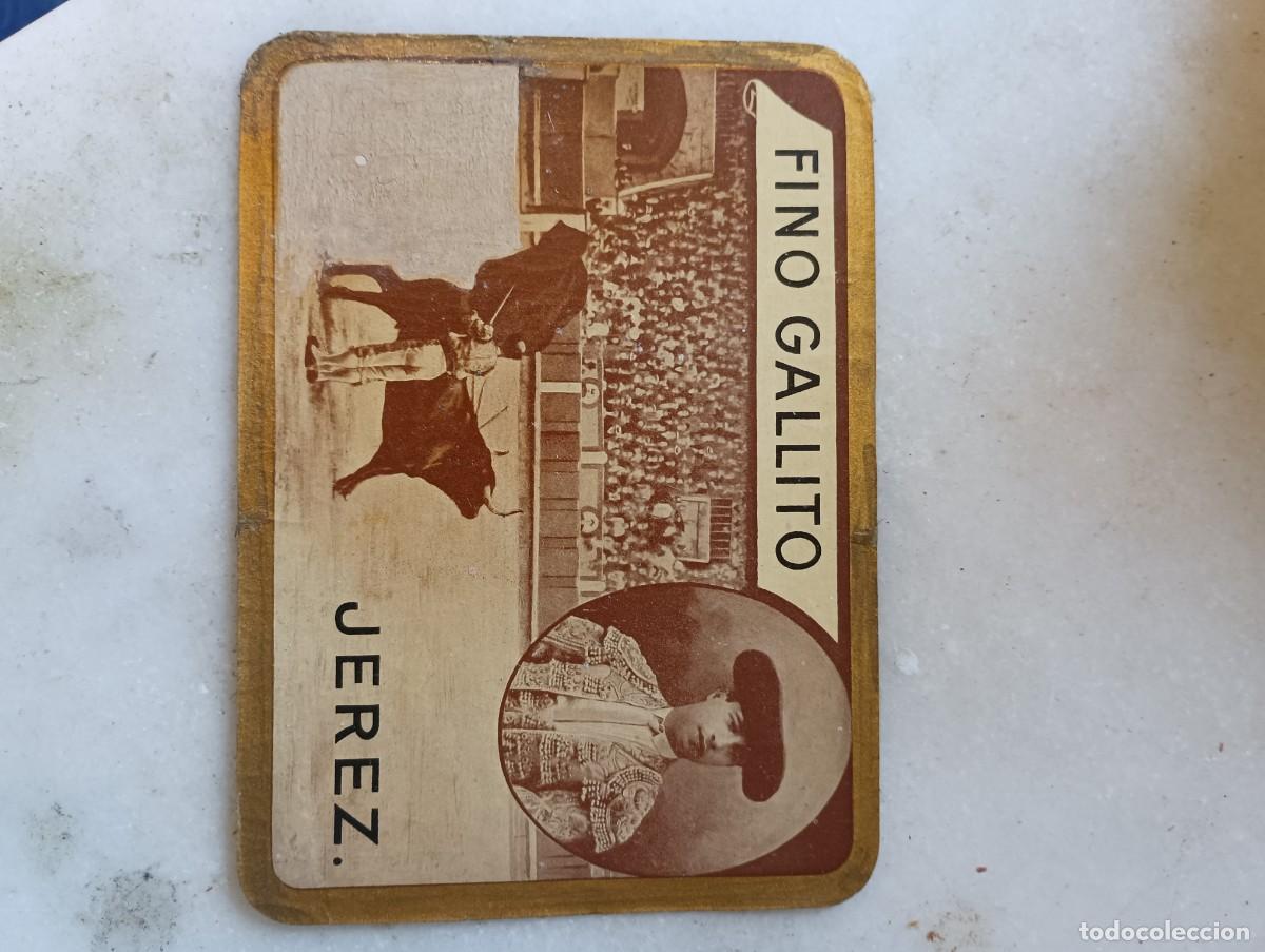 Etiquetas antiguas: Antigua etiqueta vino jerez torero R oneale