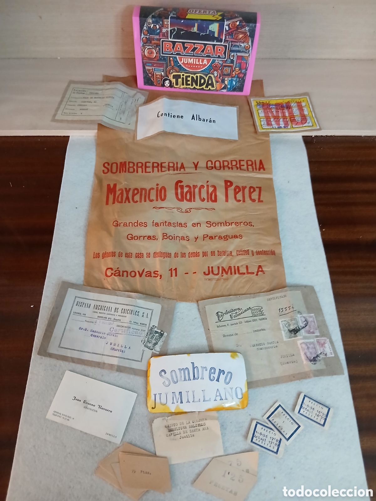 Etiquetas antiguas: Lote completo de antiguedades jumilla murcia
