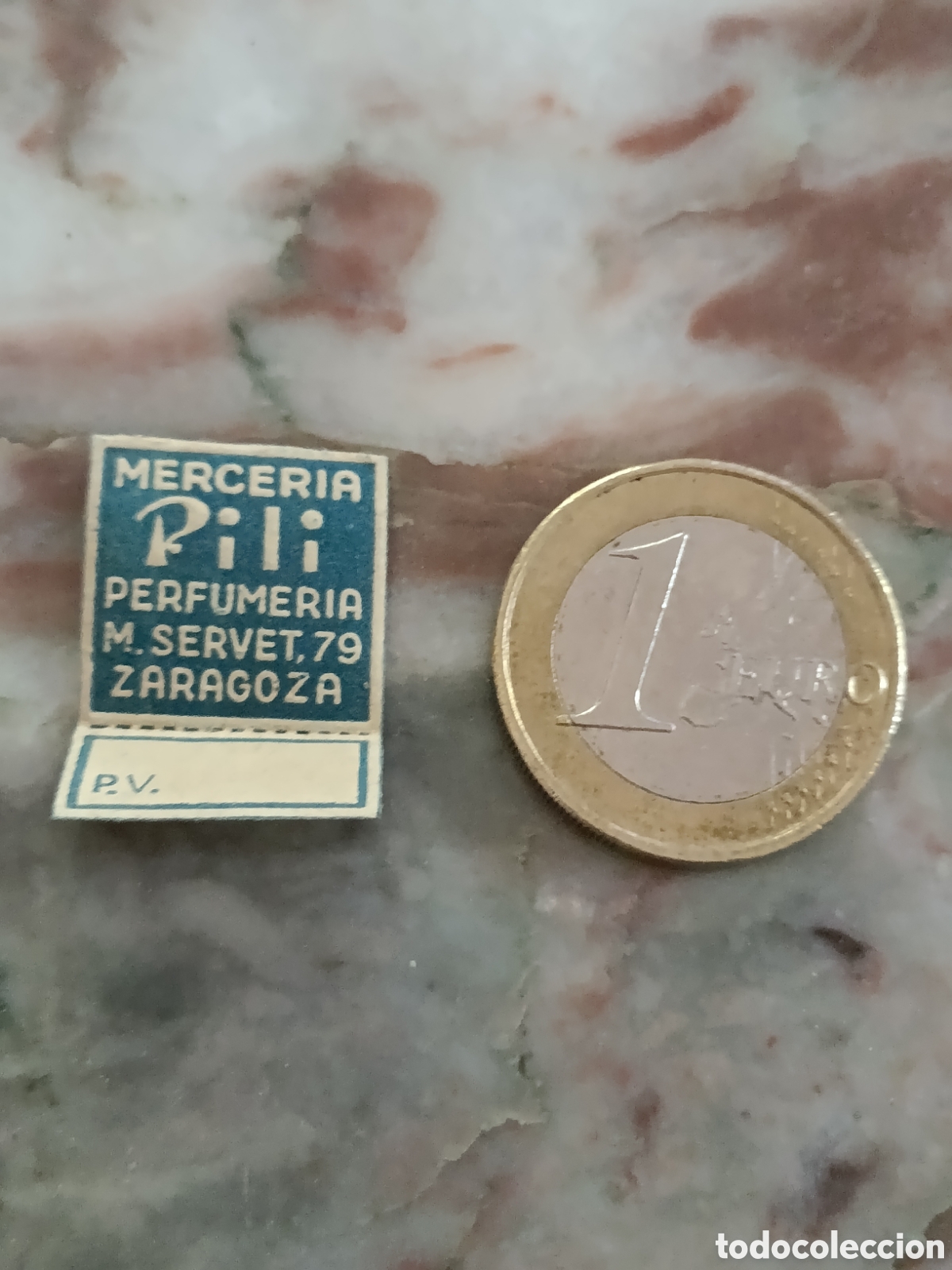 Etiquetas antiguas: MERIA PERFUMERIA PILI [ ZARAGOZA ETIQUETAS A&Ntilde;OS 40-50 ]