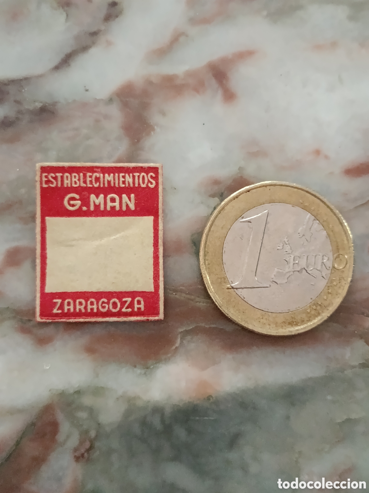 Etiquetas antiguas: ESTABLECIMIENTOS G.MAN [ ZARAGOZA ETIQUETAS A&Ntilde;OS 40-50 ]