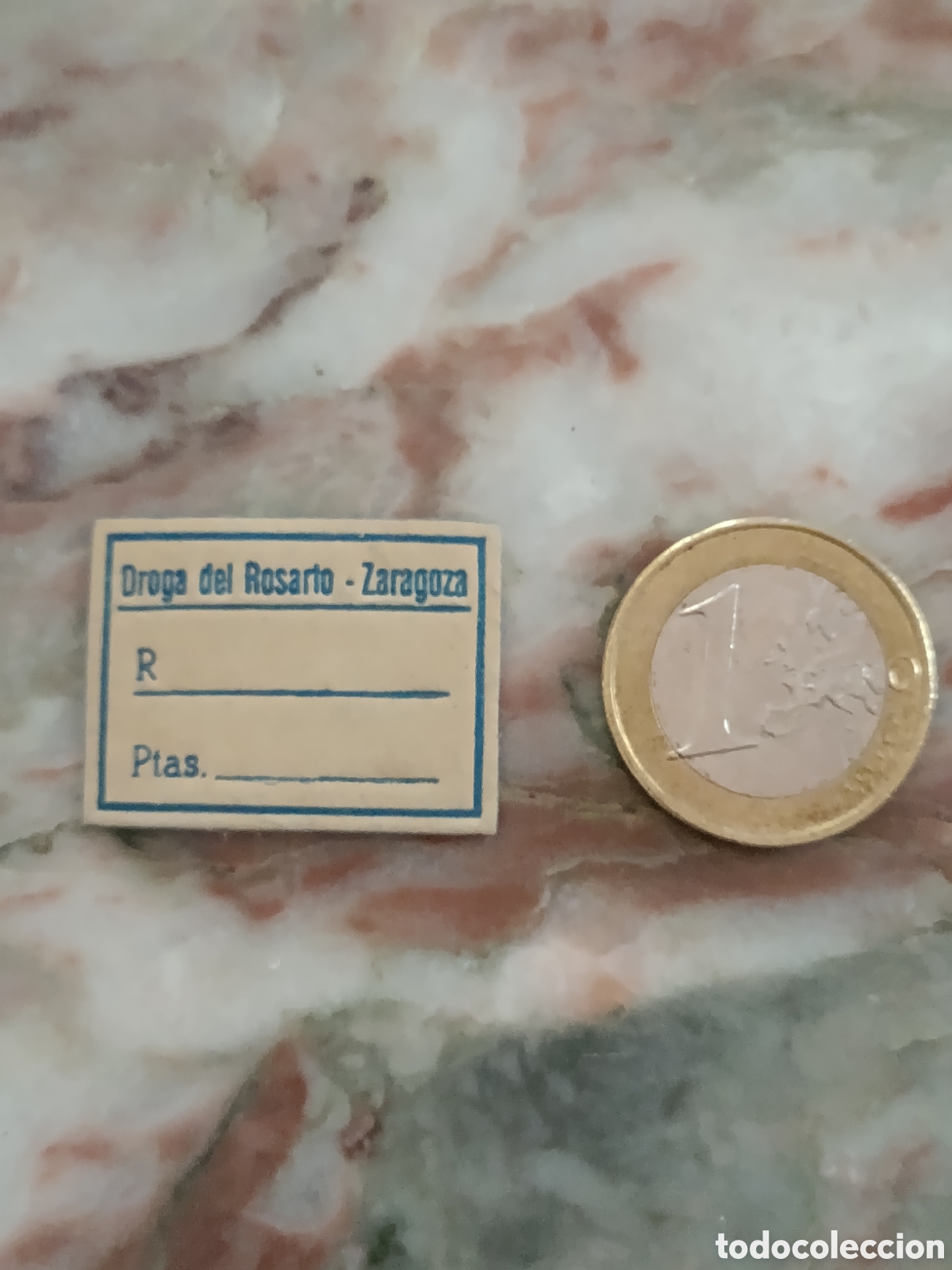 Etiquetas antiguas: DROGA DEL ROSARIO [ ZARAGOZA ETIQUETAS A&Ntilde;OS 40-50 ]
