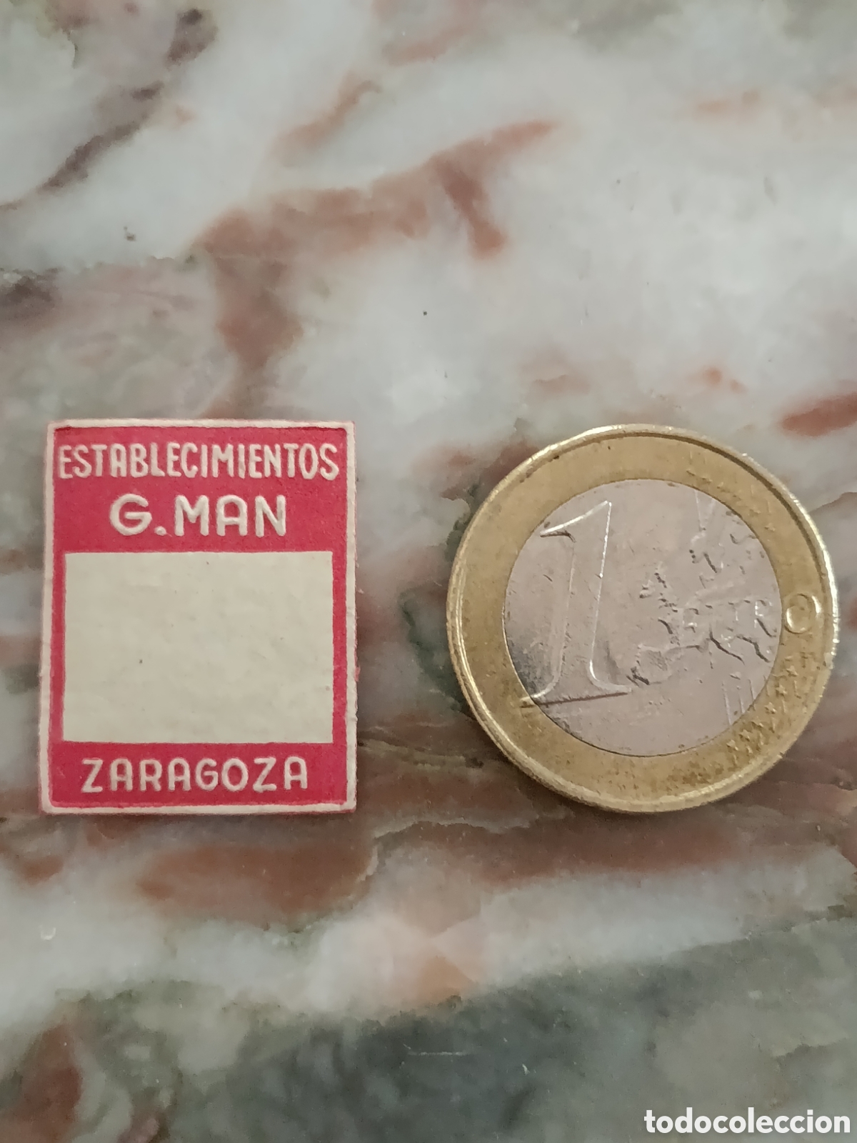 Etiquetas antiguas: ESTABLECIMIENTOS G.MAN [ ZARAGOZA ETIQUETAS A&Ntilde;OS 40-50 ]
