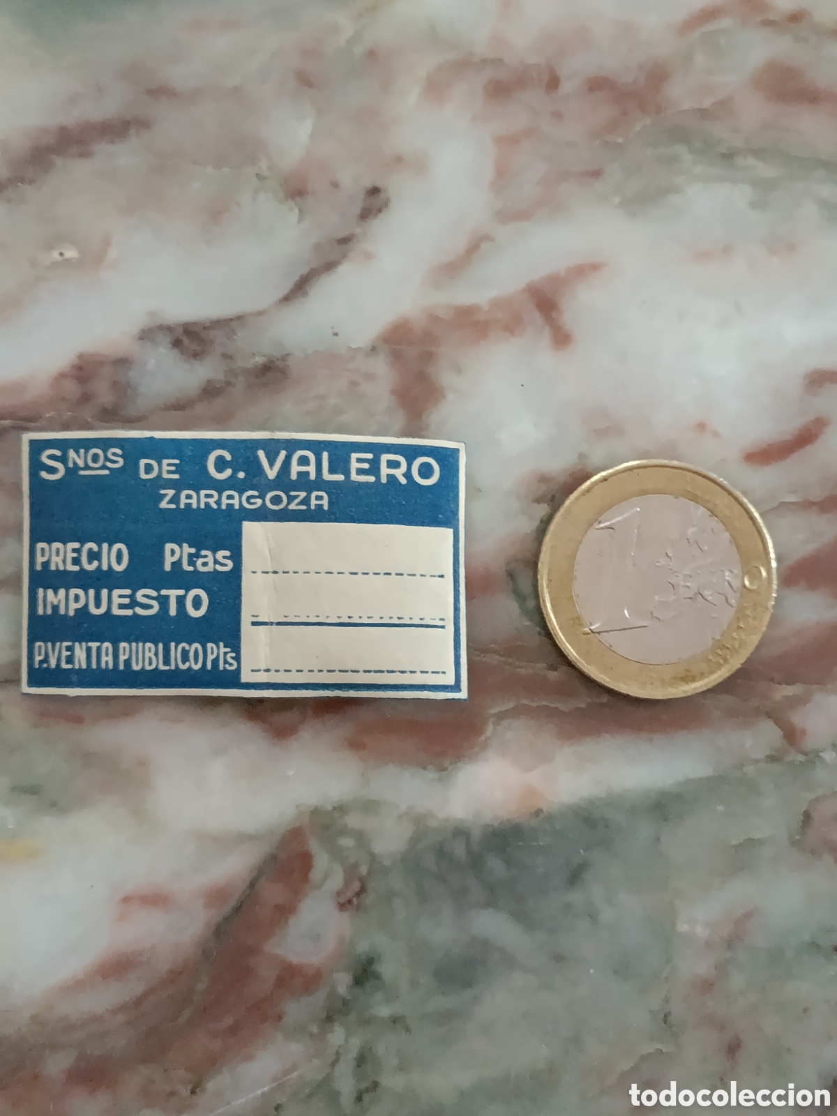 Etiquetas antiguas: SNOS DE C. VALERO [ ZARAGOZA ETIQUETAS A&Ntilde;OS 40-50 ]