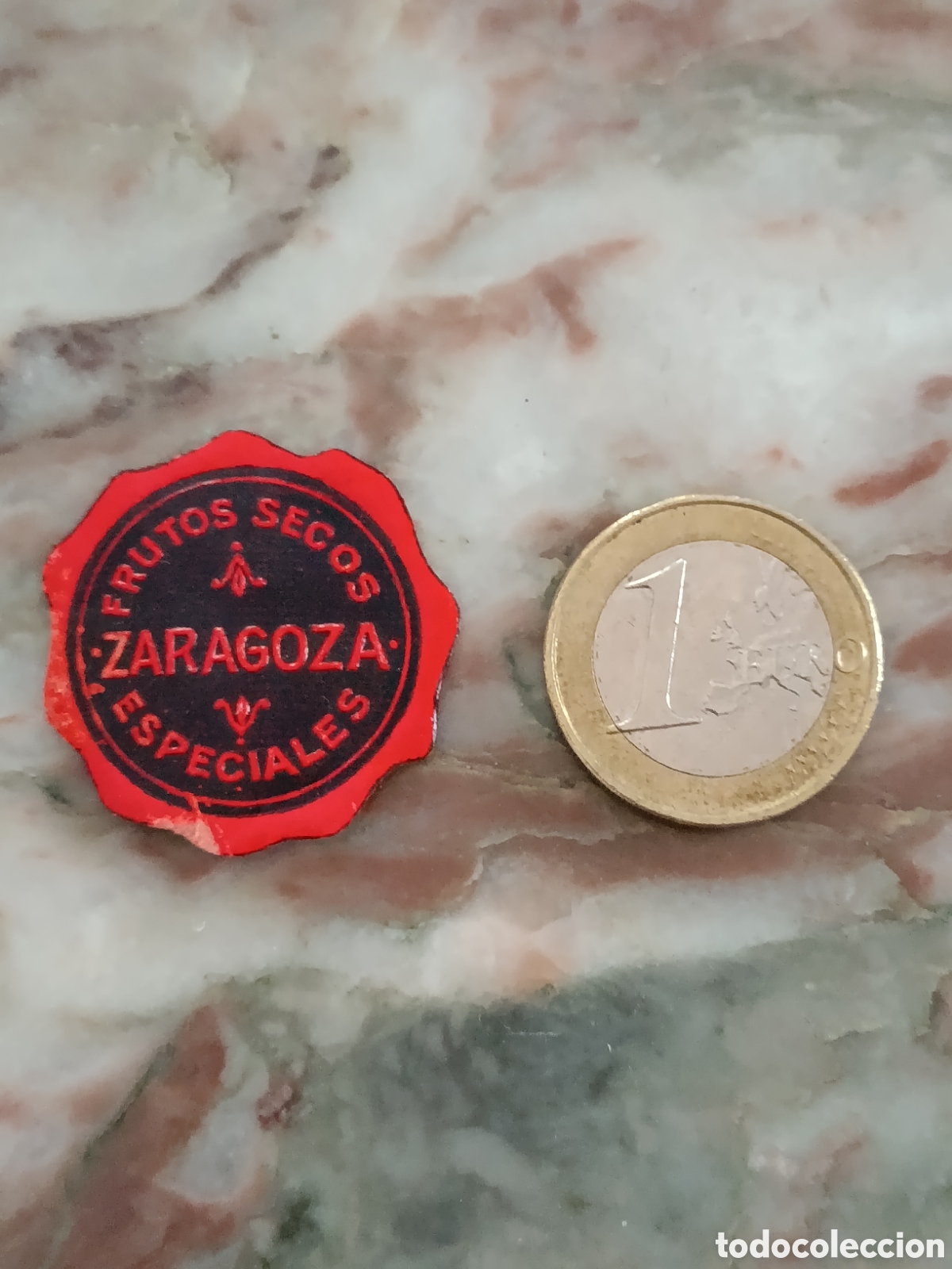 Etiquetas antiguas: FRUTOS SECOS ESPECIALES [ ZARAGOZA ETIQUETAS A&Ntilde;OS 40-50 ]